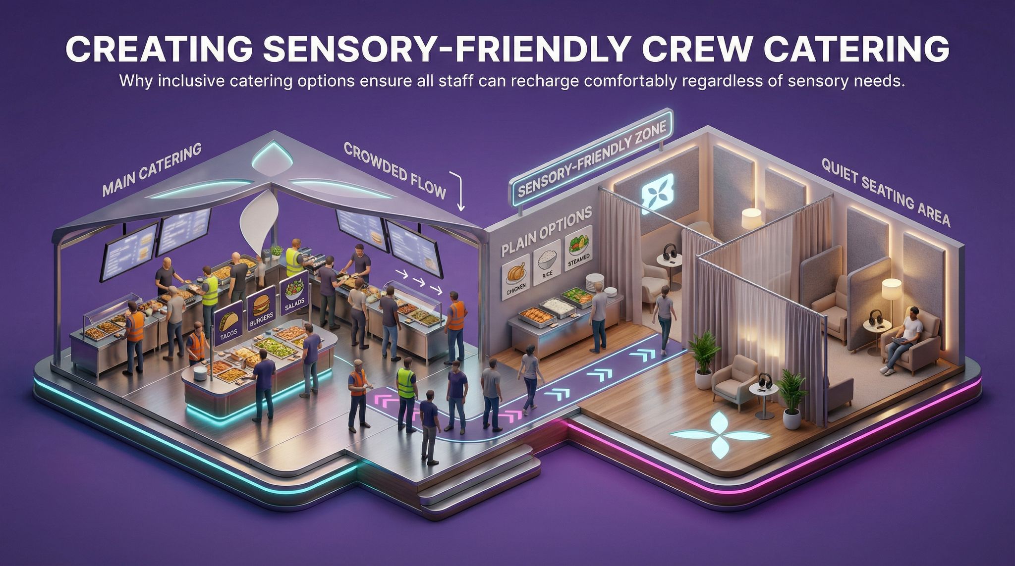 Creating Sensory-Friendly Crew Catering