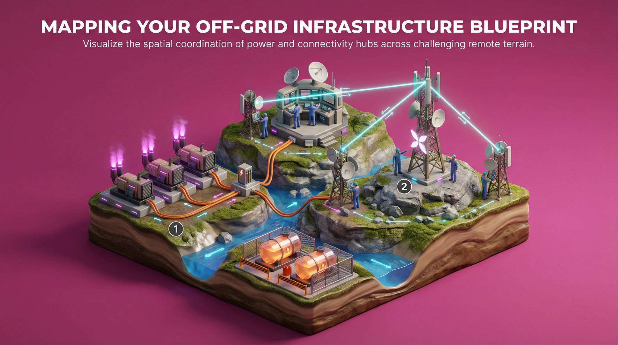 Mapping Your Off-Grid Infrastructure Blueprint