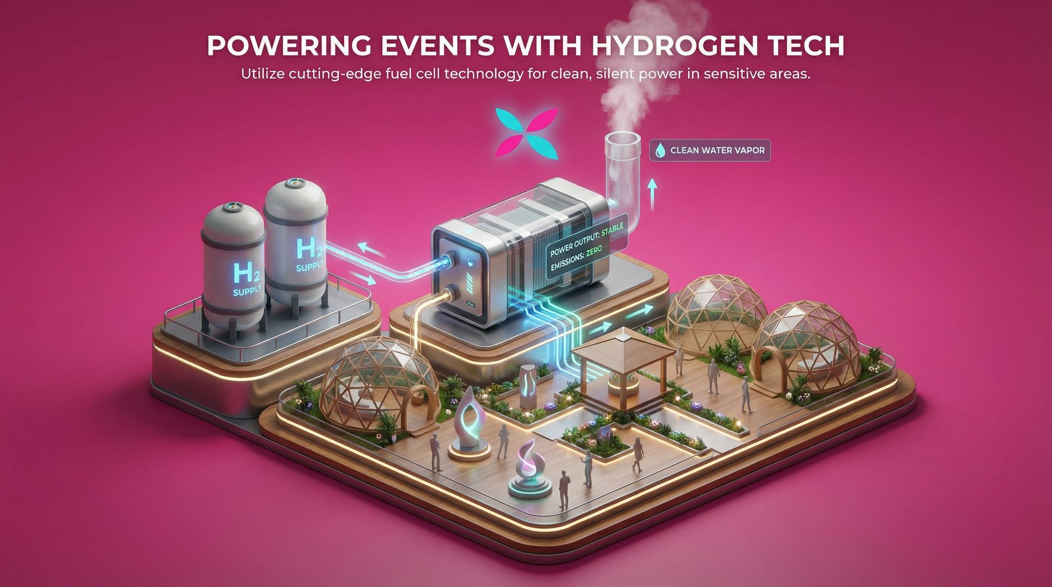 Powering Events with Hydrogen Tech