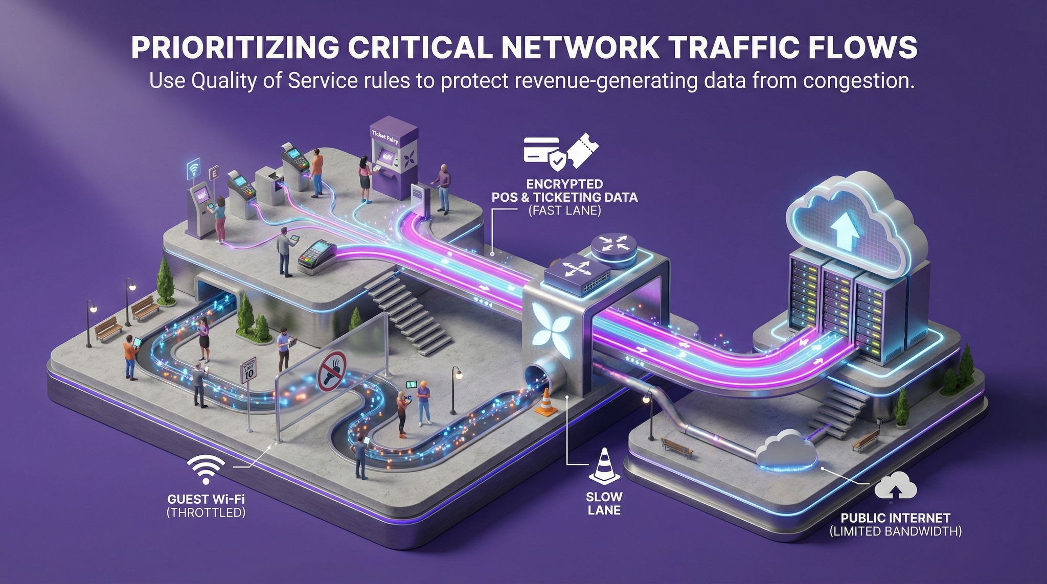 Prioritizing Critical Network Traffic Flows