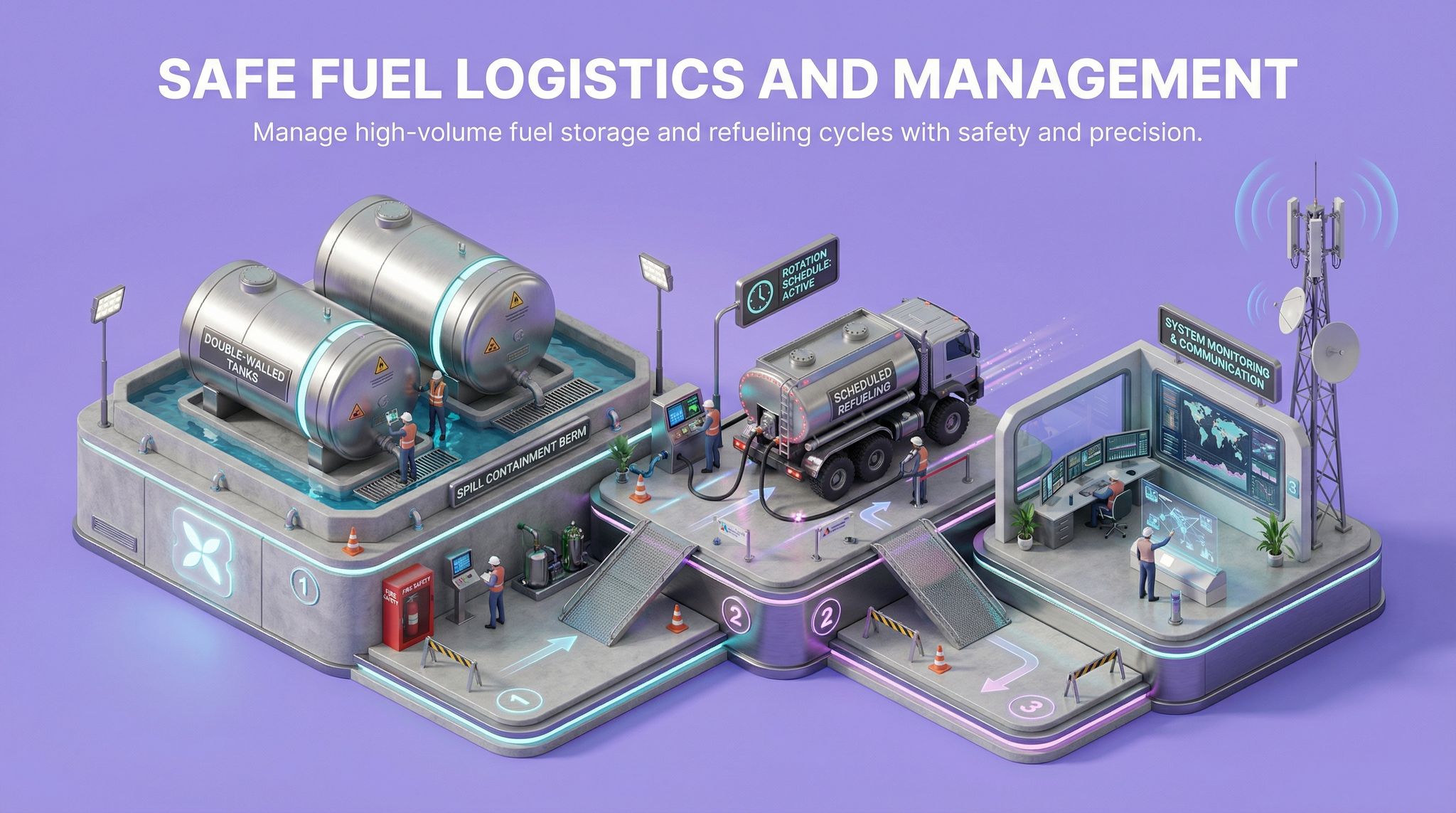 Safe Fuel Logistics and Management