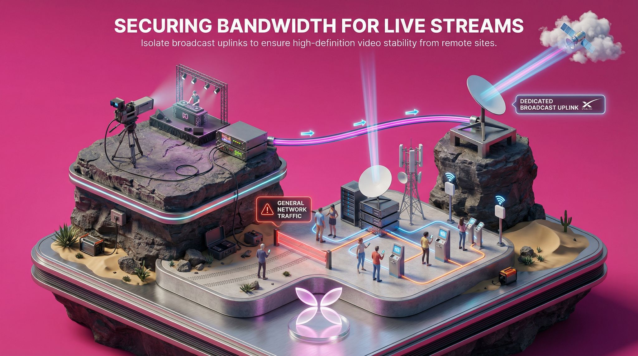 Securing Bandwidth for Live Streams