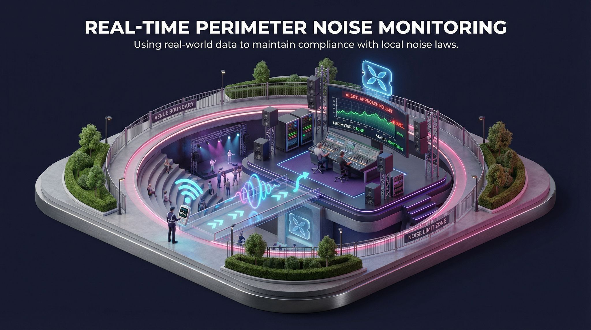 Real-Time Perimeter Noise Monitoring
