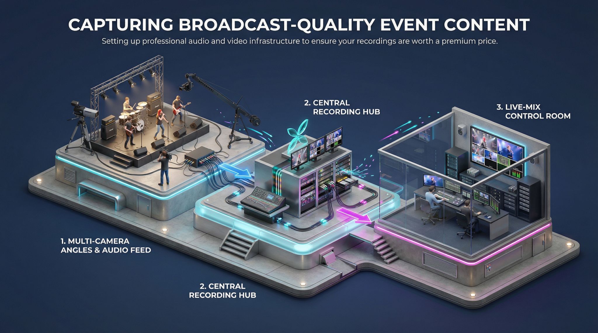 Capturing Broadcast-Quality Event Content