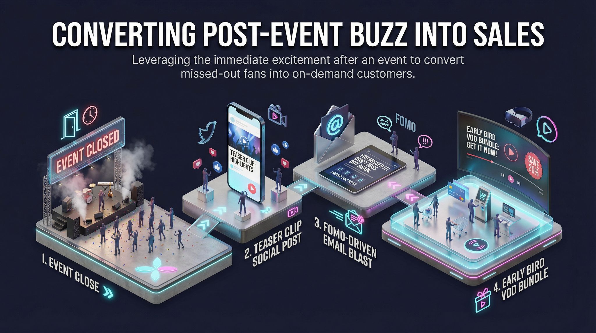 Converting Post-Event Buzz into Sales