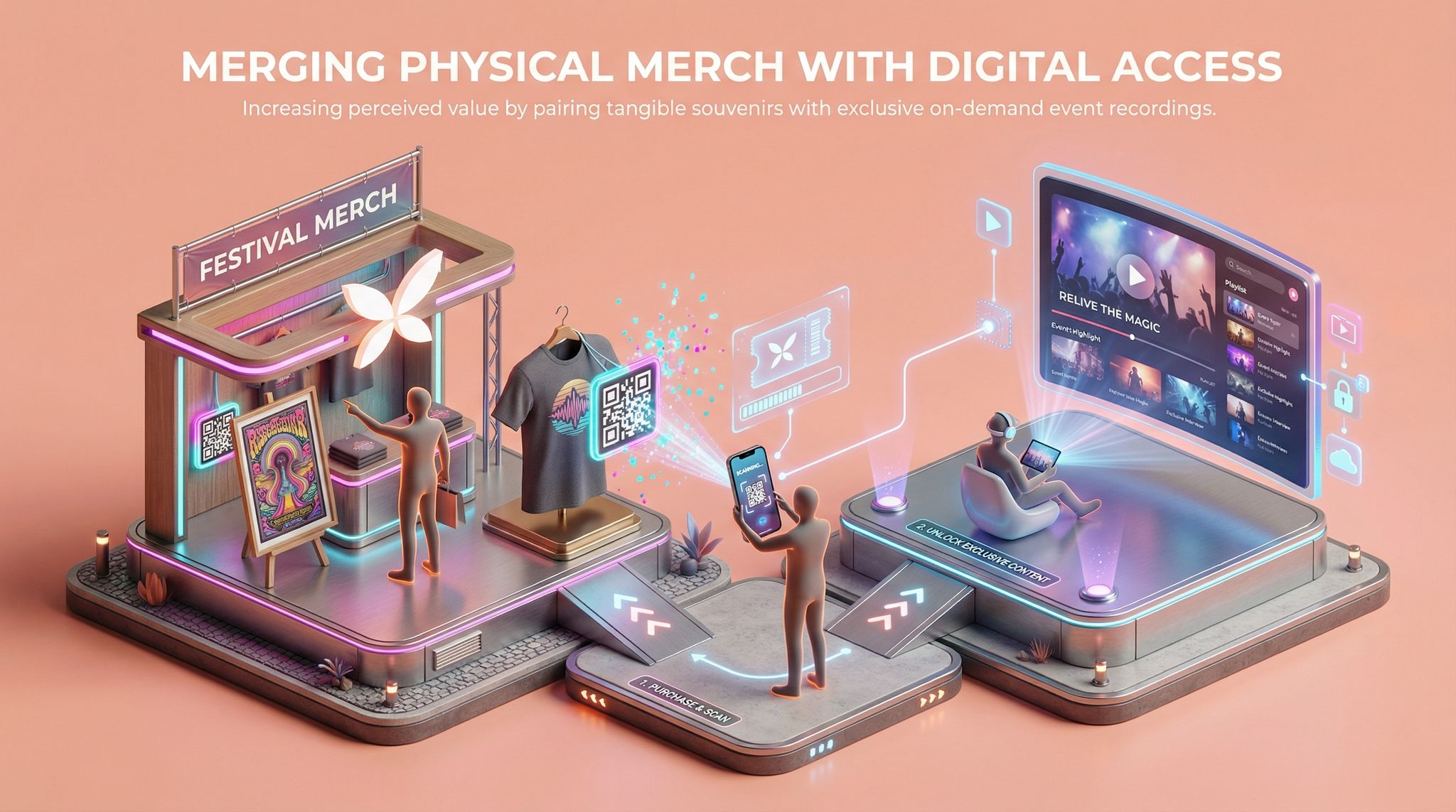 Merging Physical Merch with Digital Access