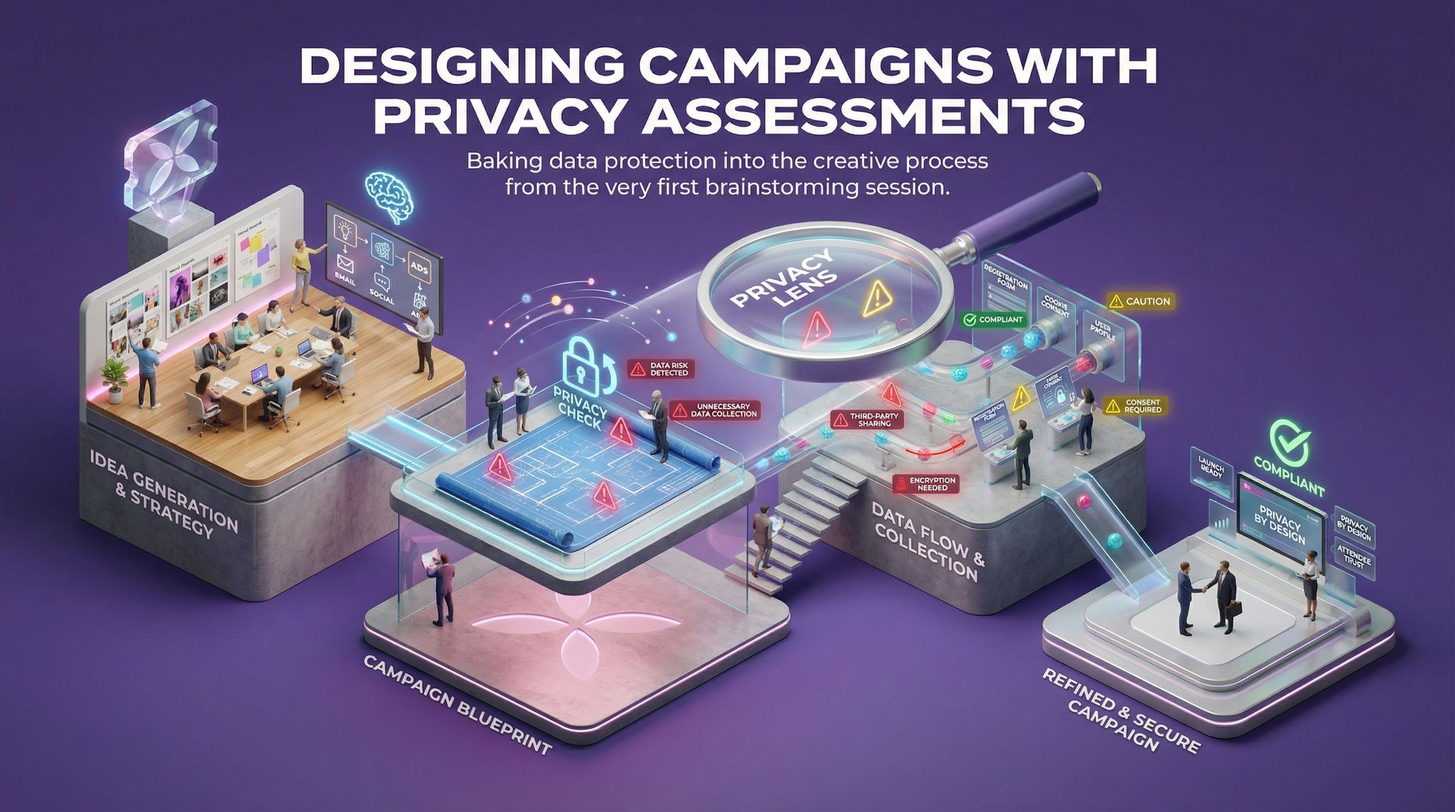 Designing Campaigns with Privacy Assessments