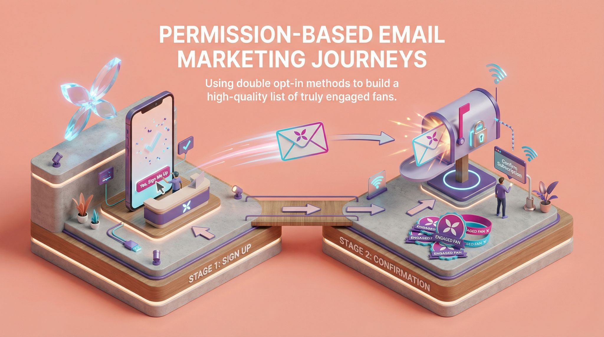 Permission-Based Email Marketing Journeys