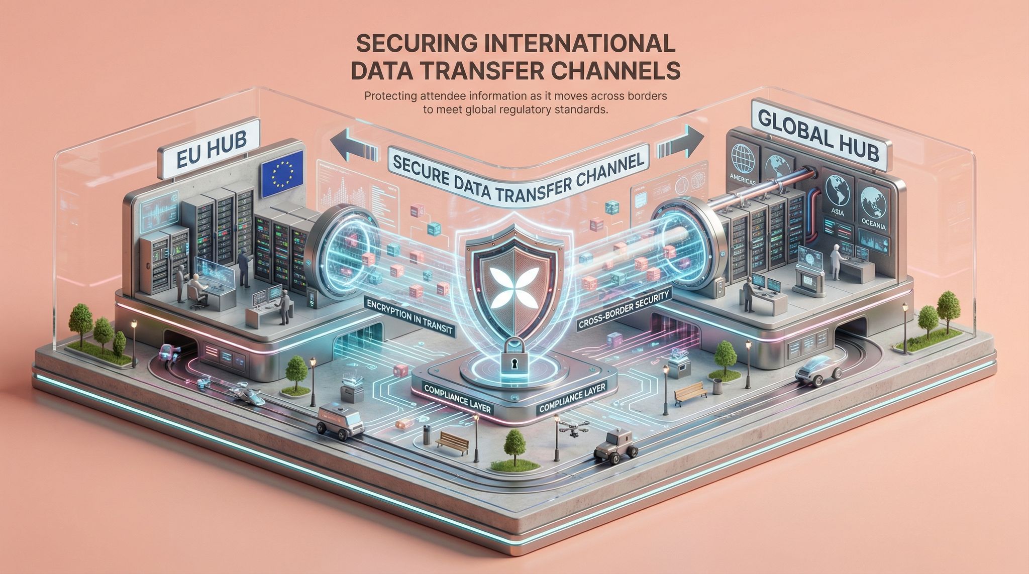 Securing International Data Transfer Channels
