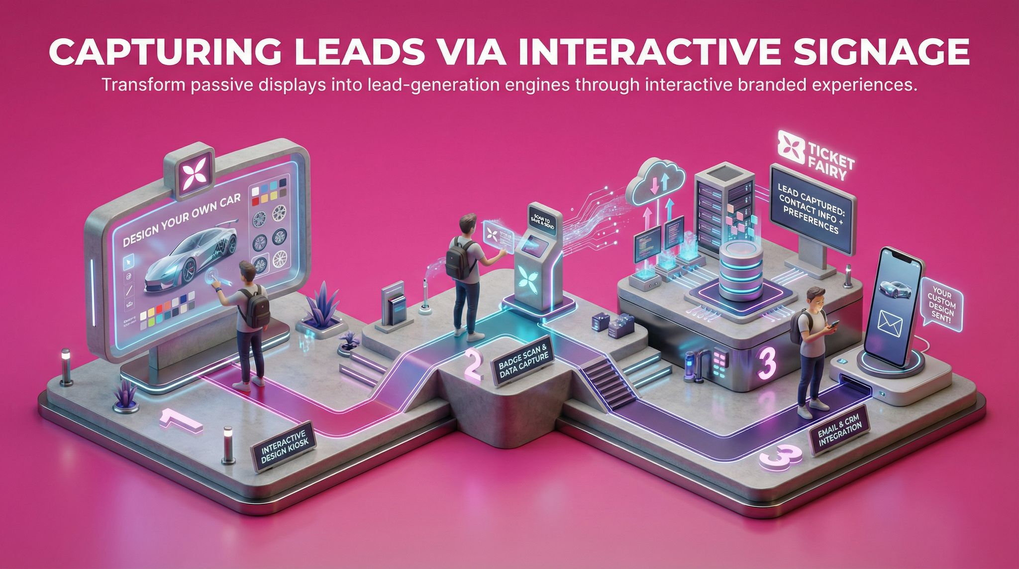 Capturing Leads via Interactive Signage