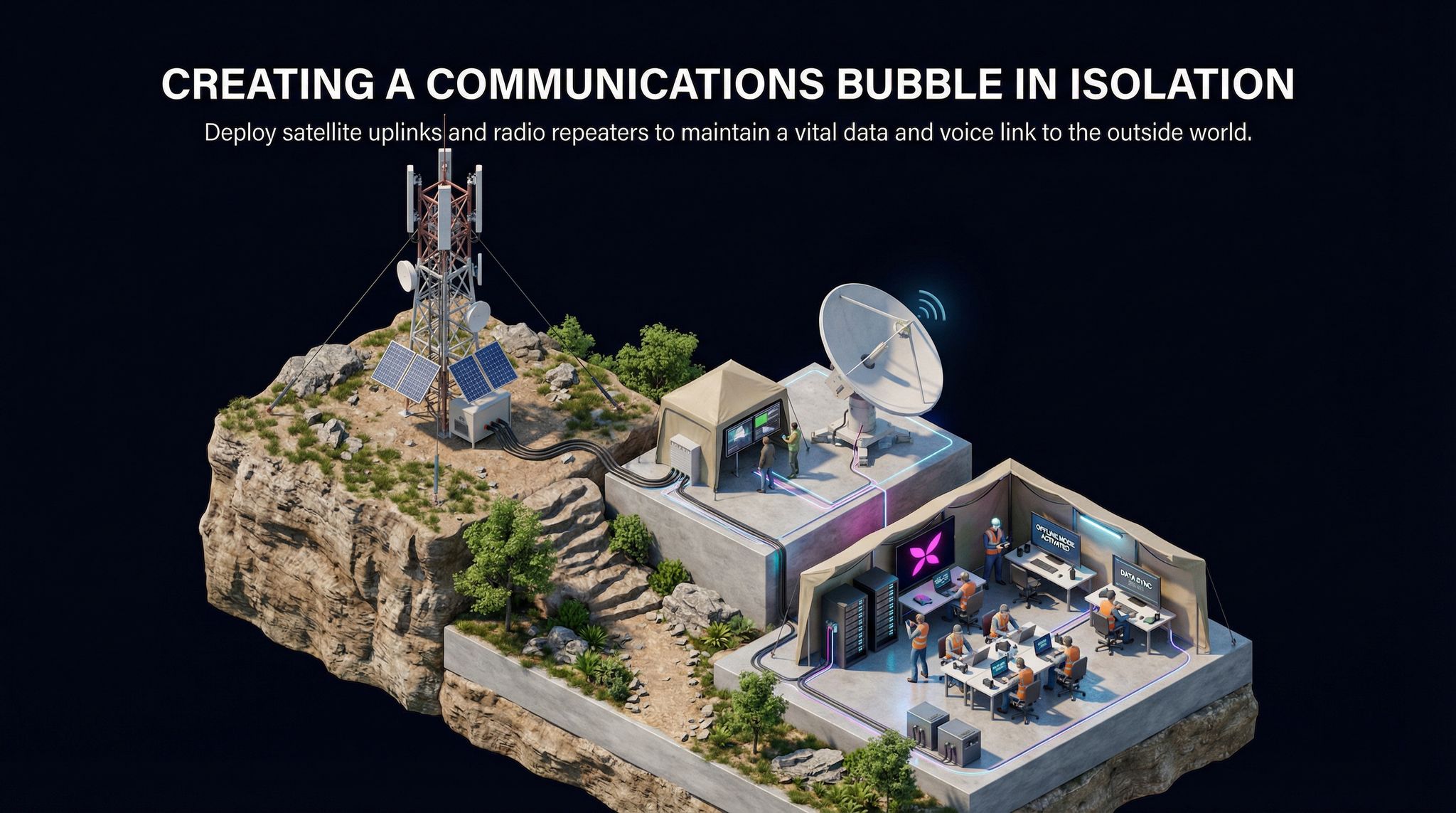 Creating a Communications Bubble in Isolation