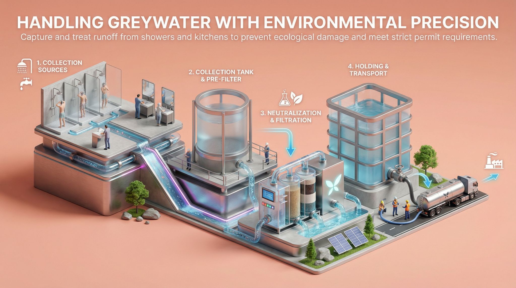 Handling Greywater with Environmental Precision