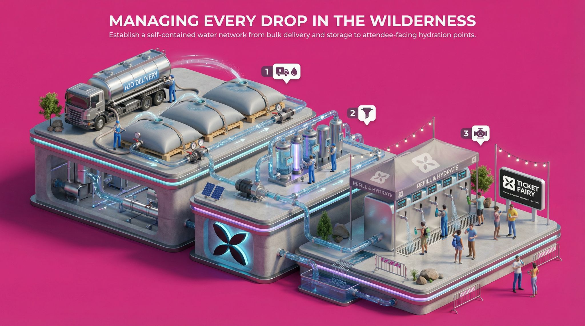 Managing Every Drop in the Wilderness