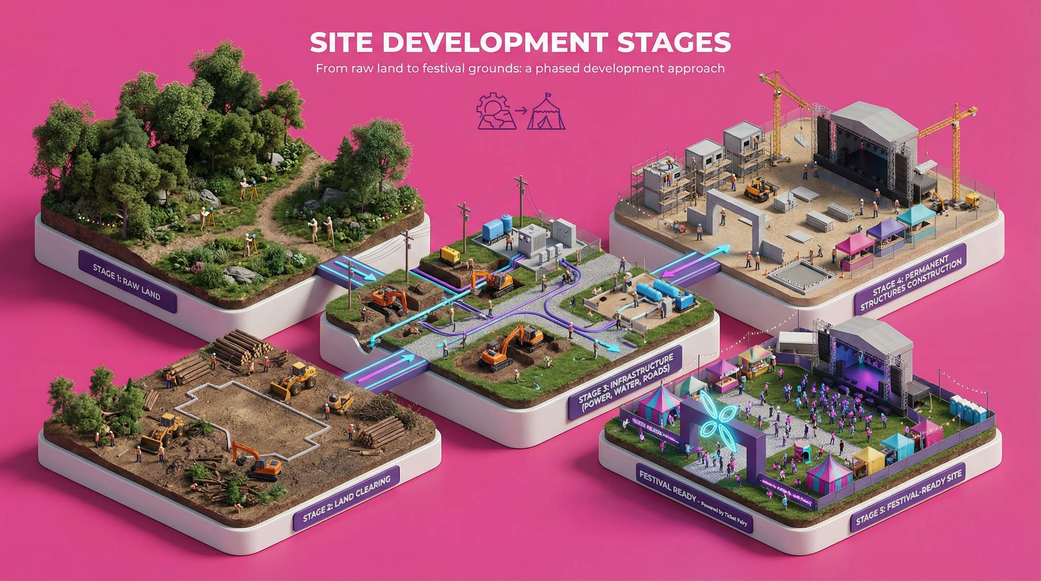 Site Development Stages