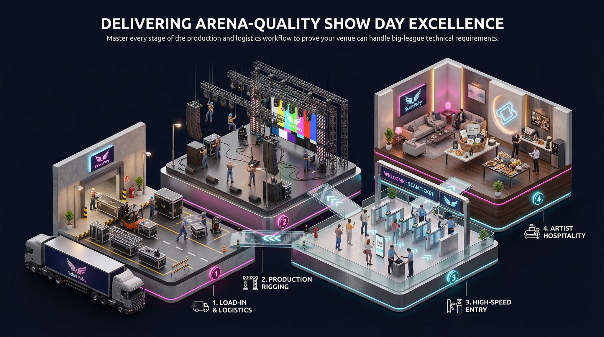 Delivering Arena-Quality Show Day Excellence