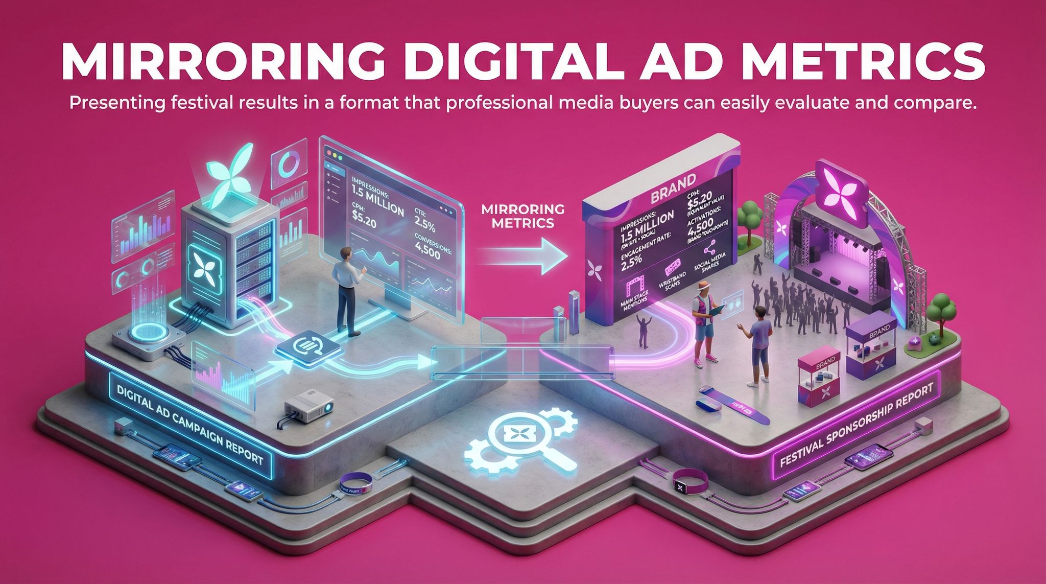 Mirroring Digital Ad Metrics
