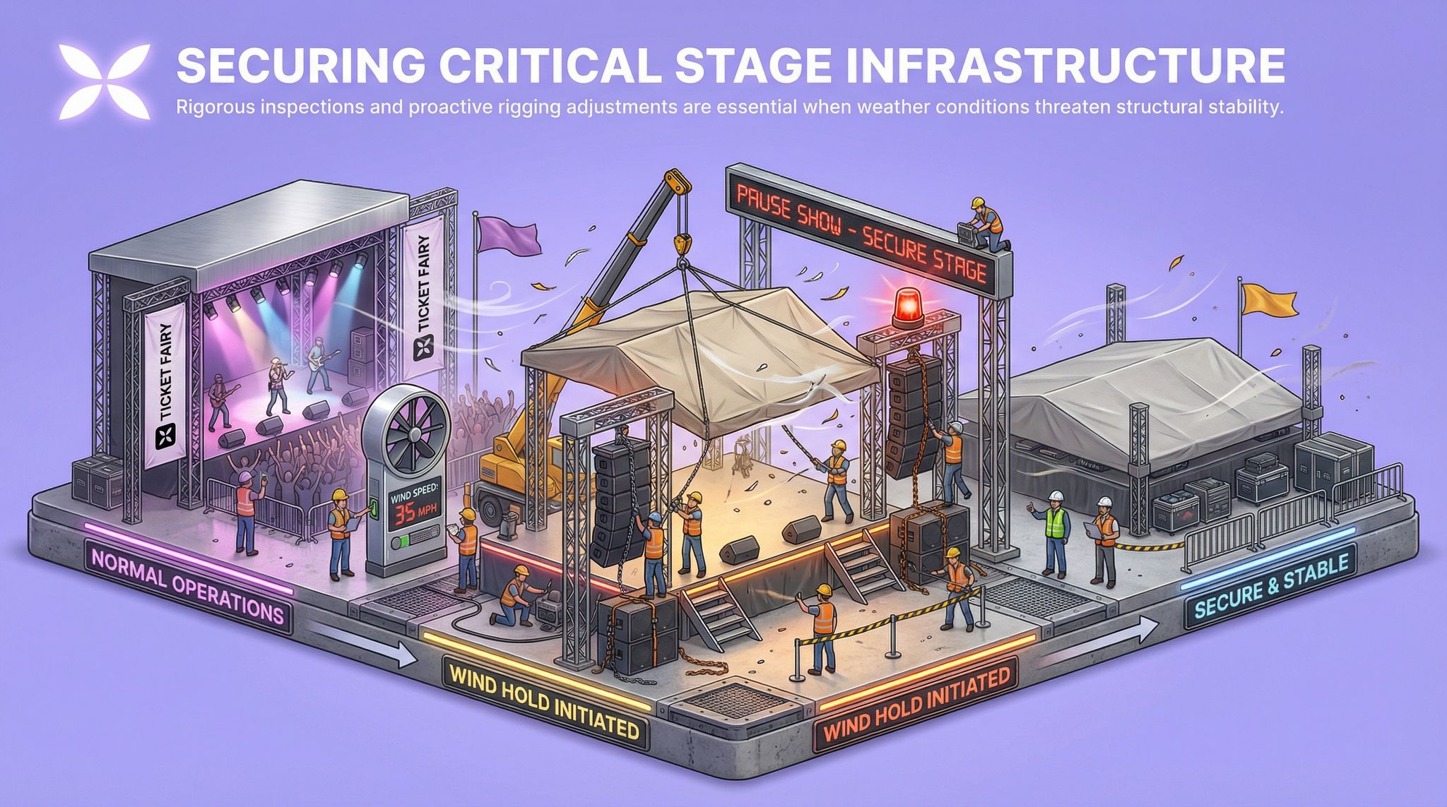 Securing Critical Stage Infrastructure