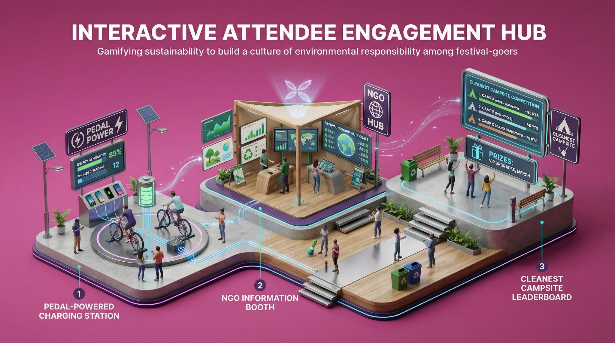 Interactive Attendee Engagement Hub