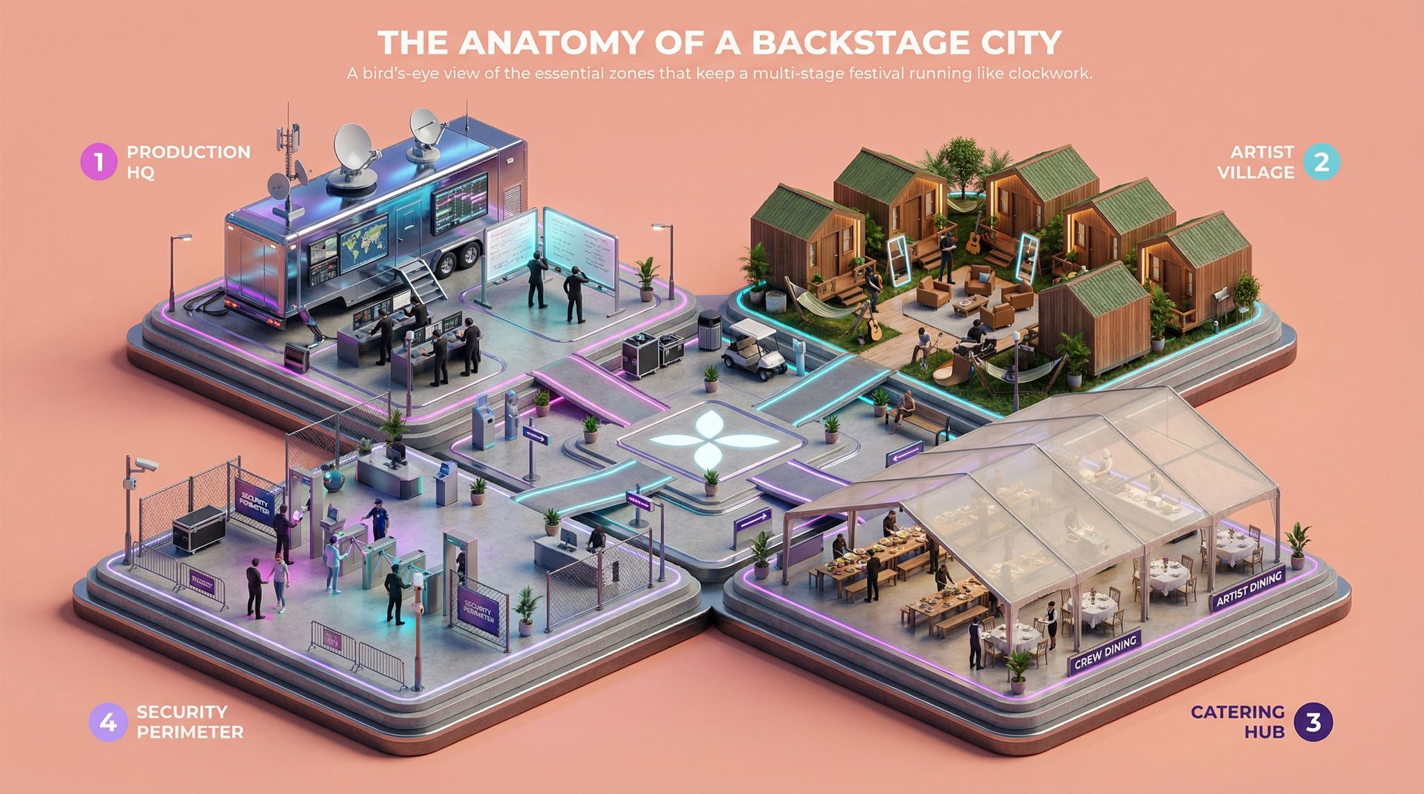 The Anatomy of a Backstage City