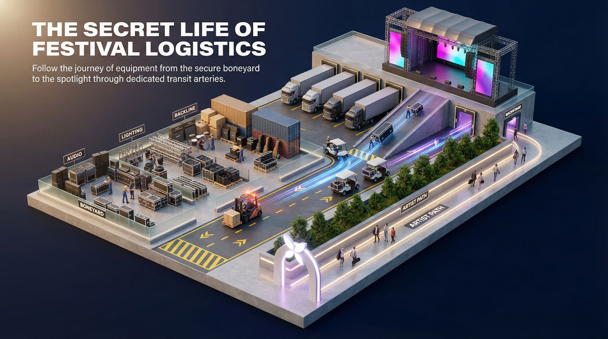 The Secret Life of Festival Logistics