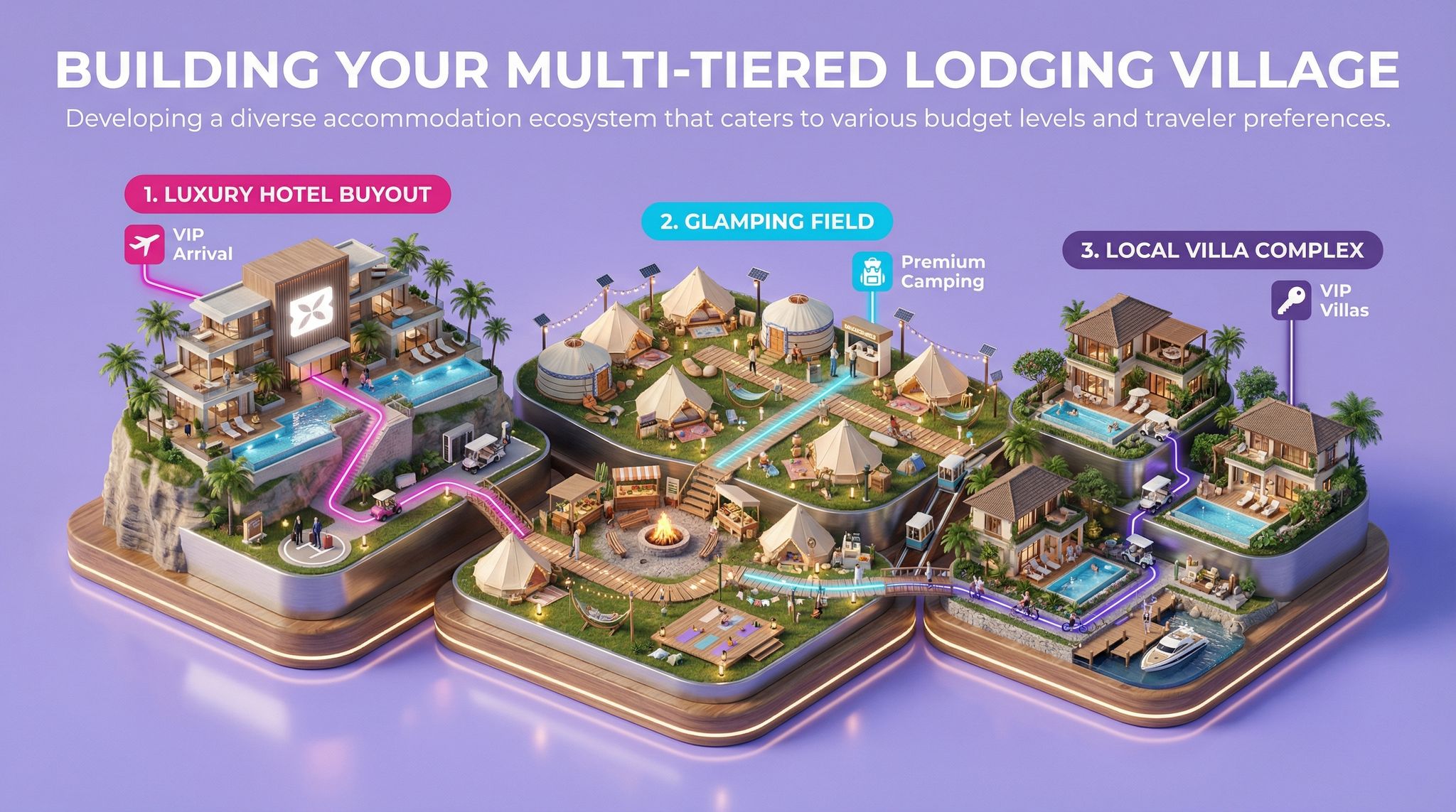 Building Your Multi-Tiered Lodging Village