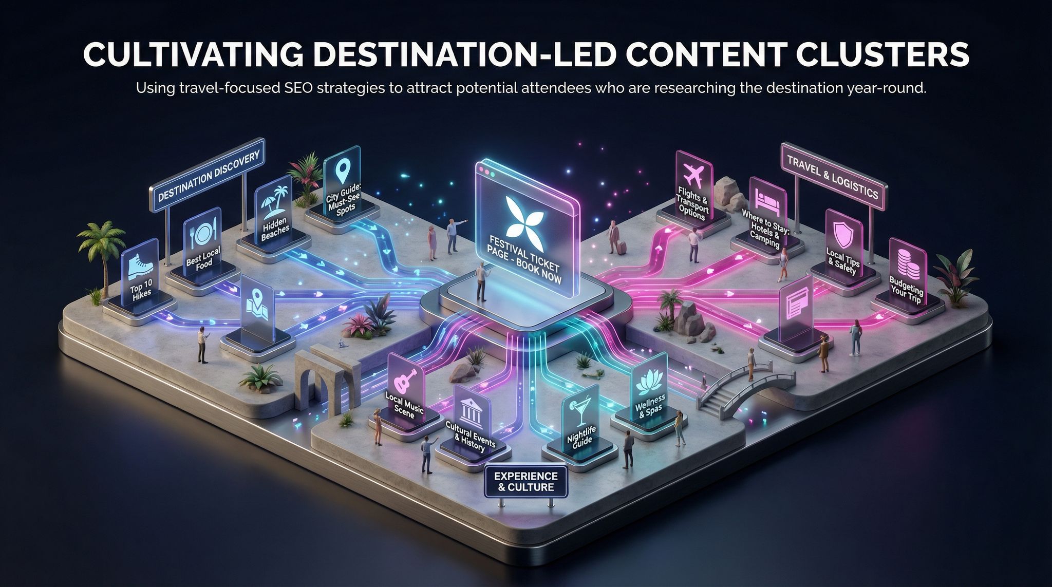 Cultivating Destination-Led Content Clusters