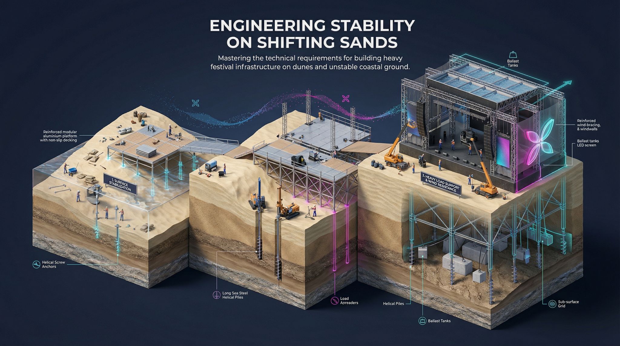 Engineering Stability on Shifting Sands
