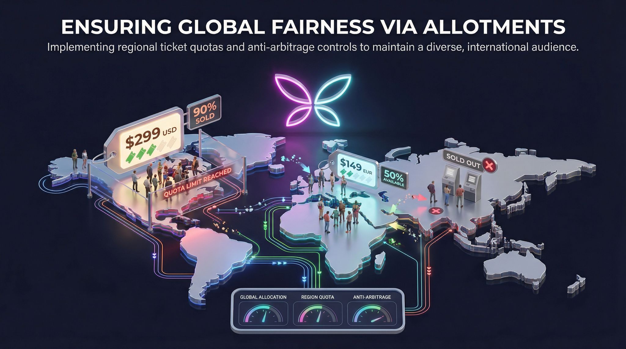 Ensuring Global Fairness via Allotments