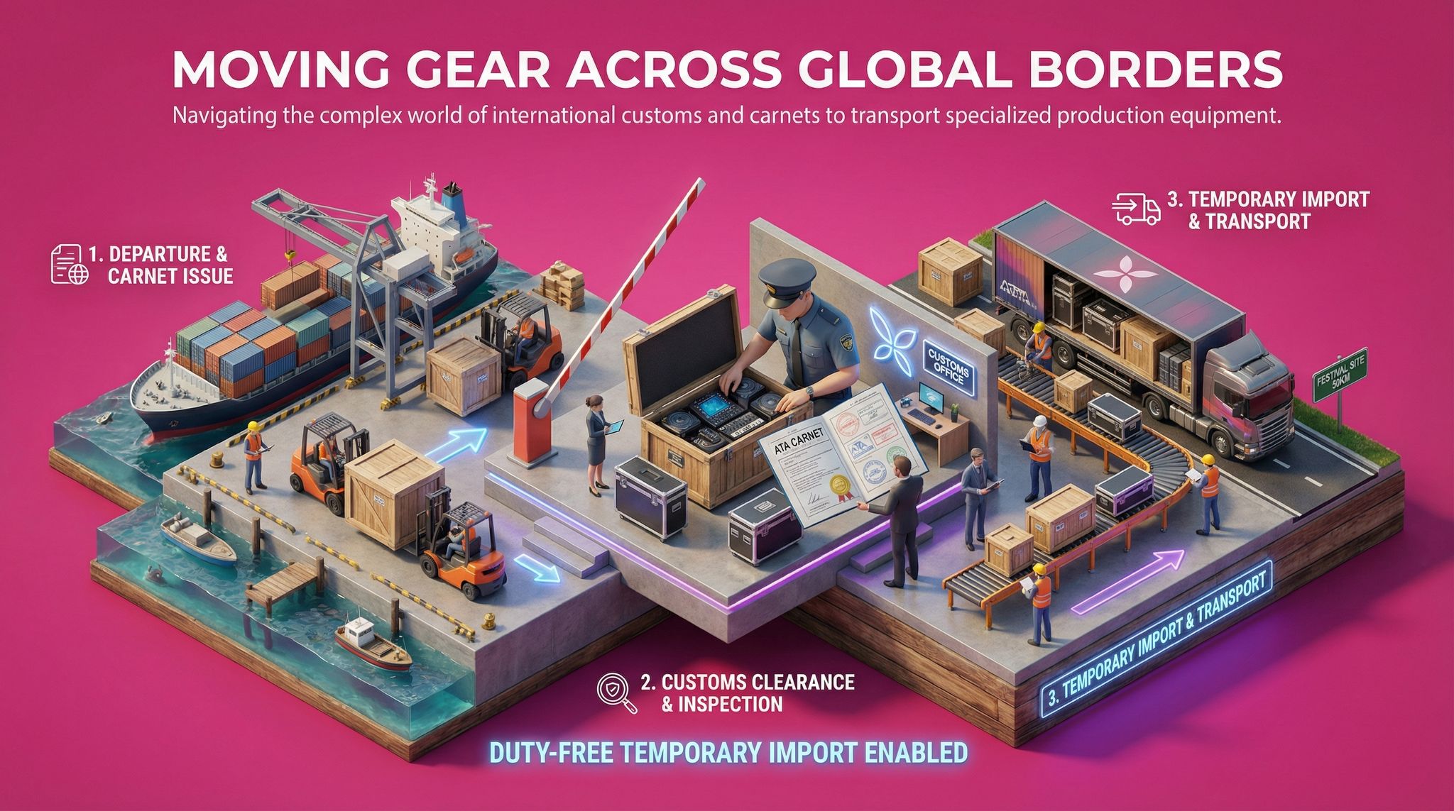 Moving Gear Across Global Borders