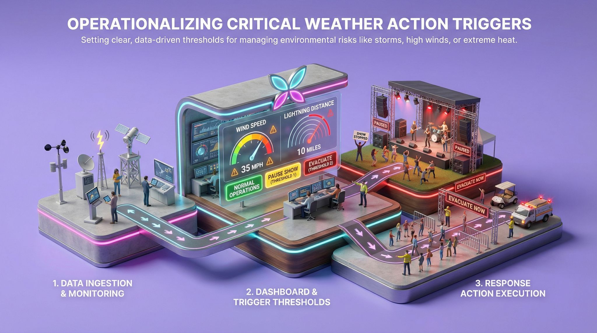 Operationalizing Critical Weather Action Triggers