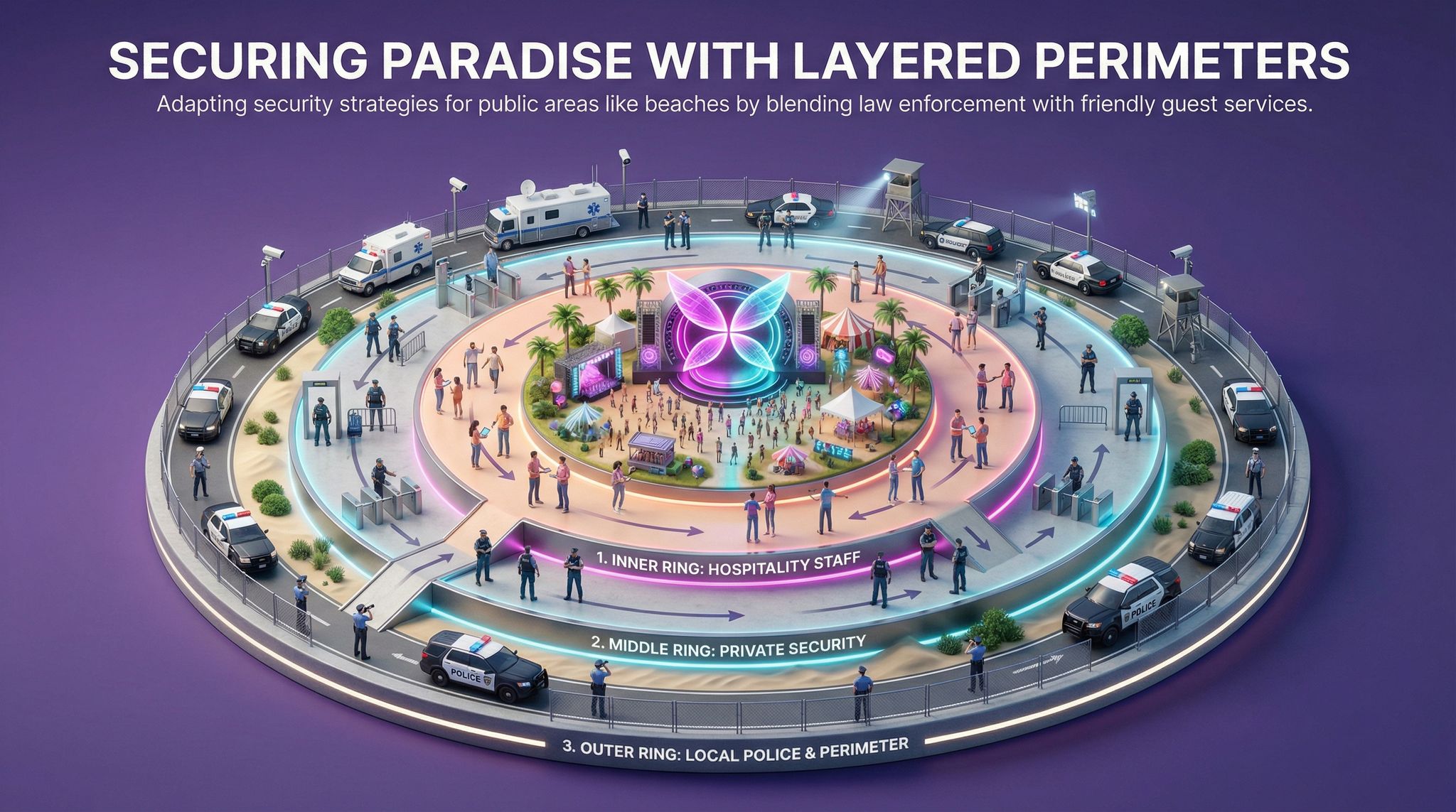 Securing Paradise with Layered Perimeters