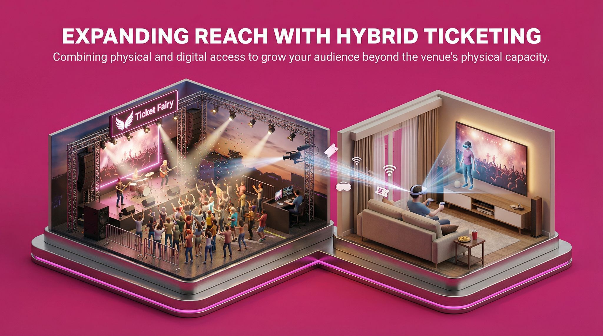 Expanding Reach with Hybrid Ticketing