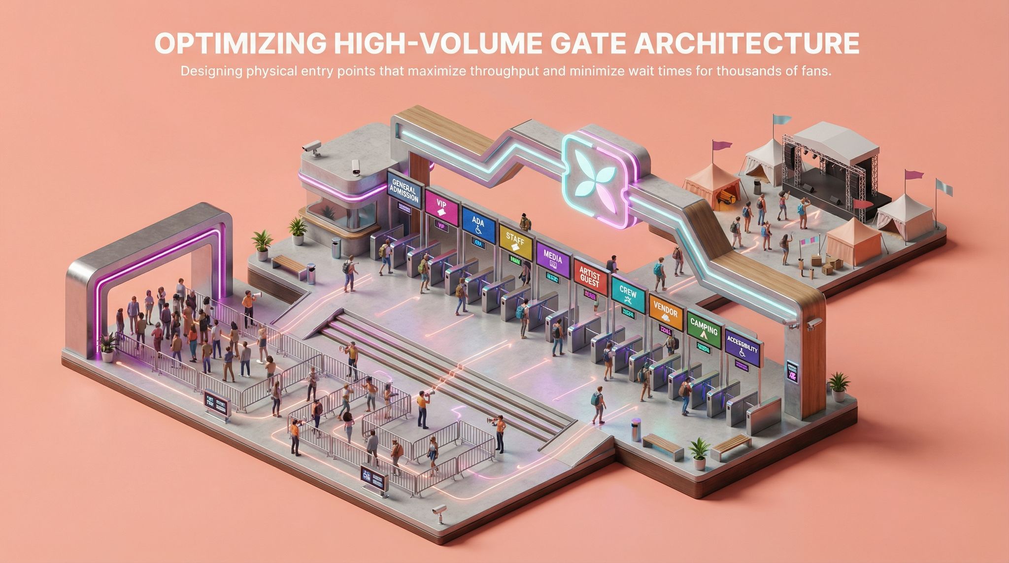 Optimizing High-Volume Gate Architecture