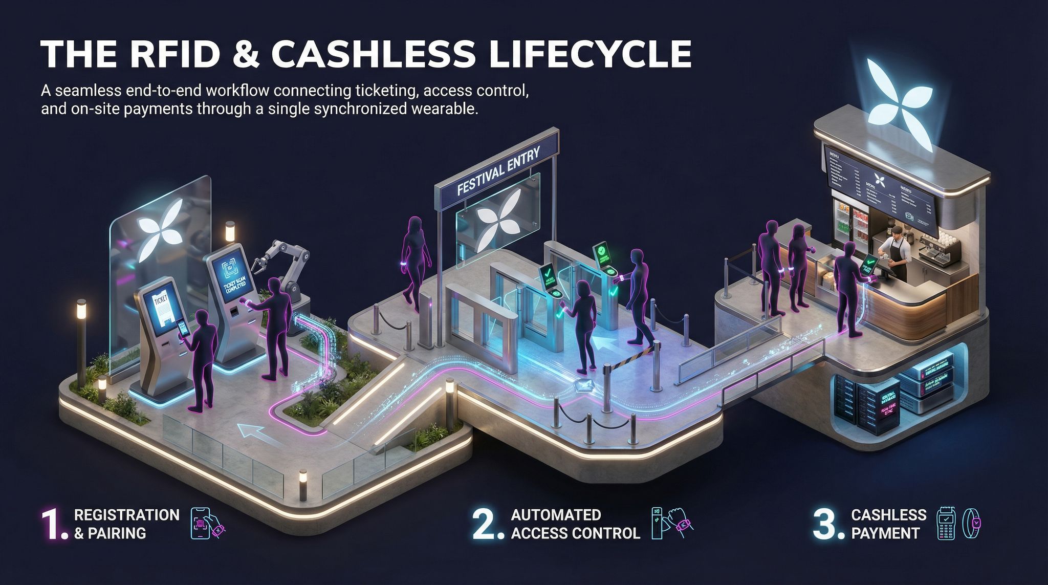 The RFID & Cashless Lifecycle