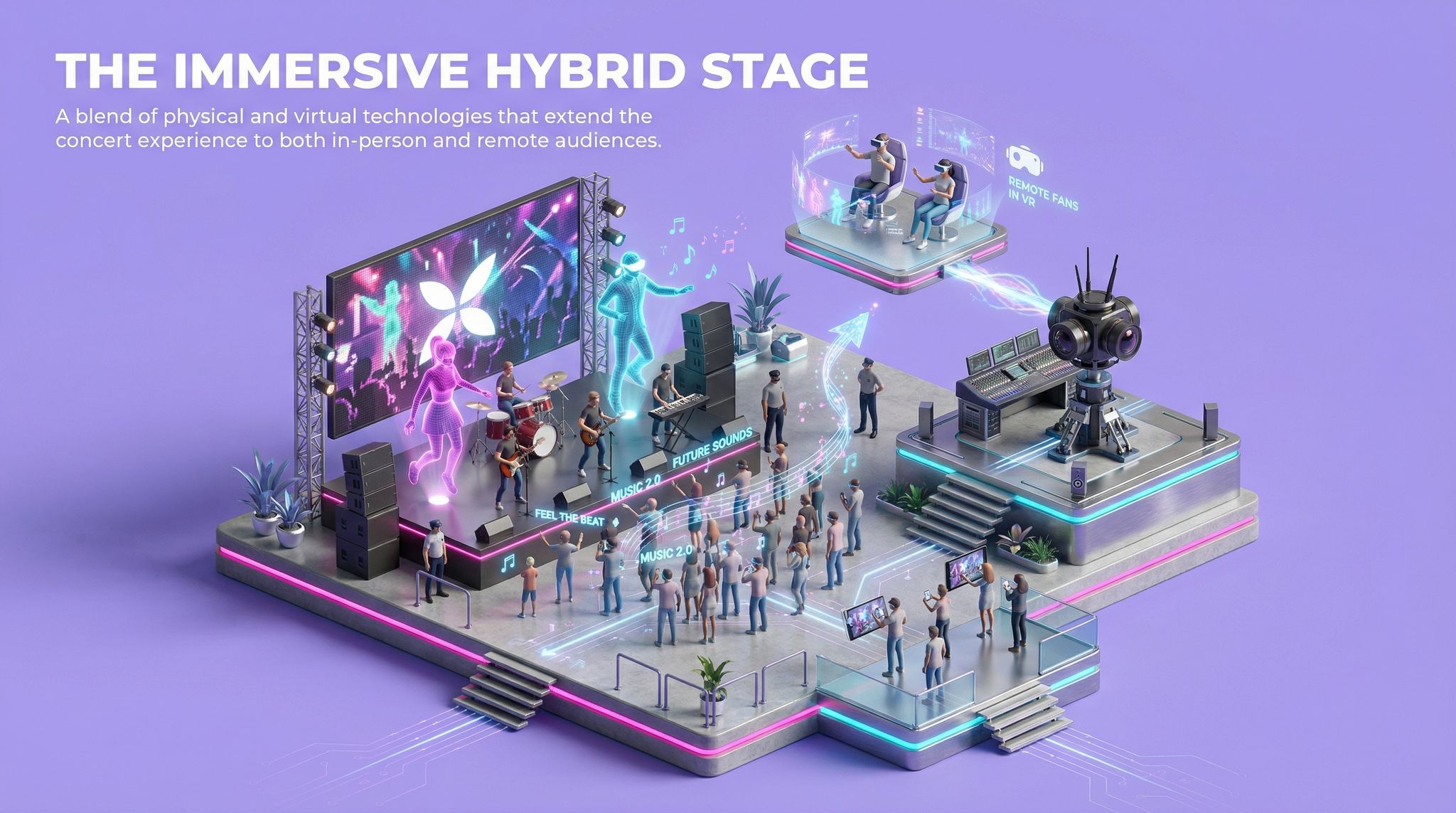 The Immersive Hybrid Stage