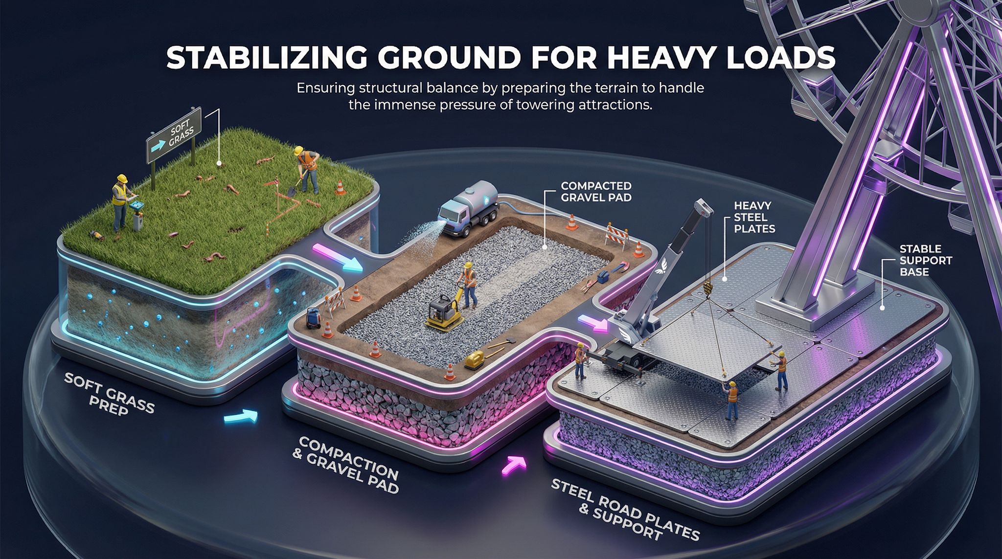 Stabilizing Ground for Heavy Loads