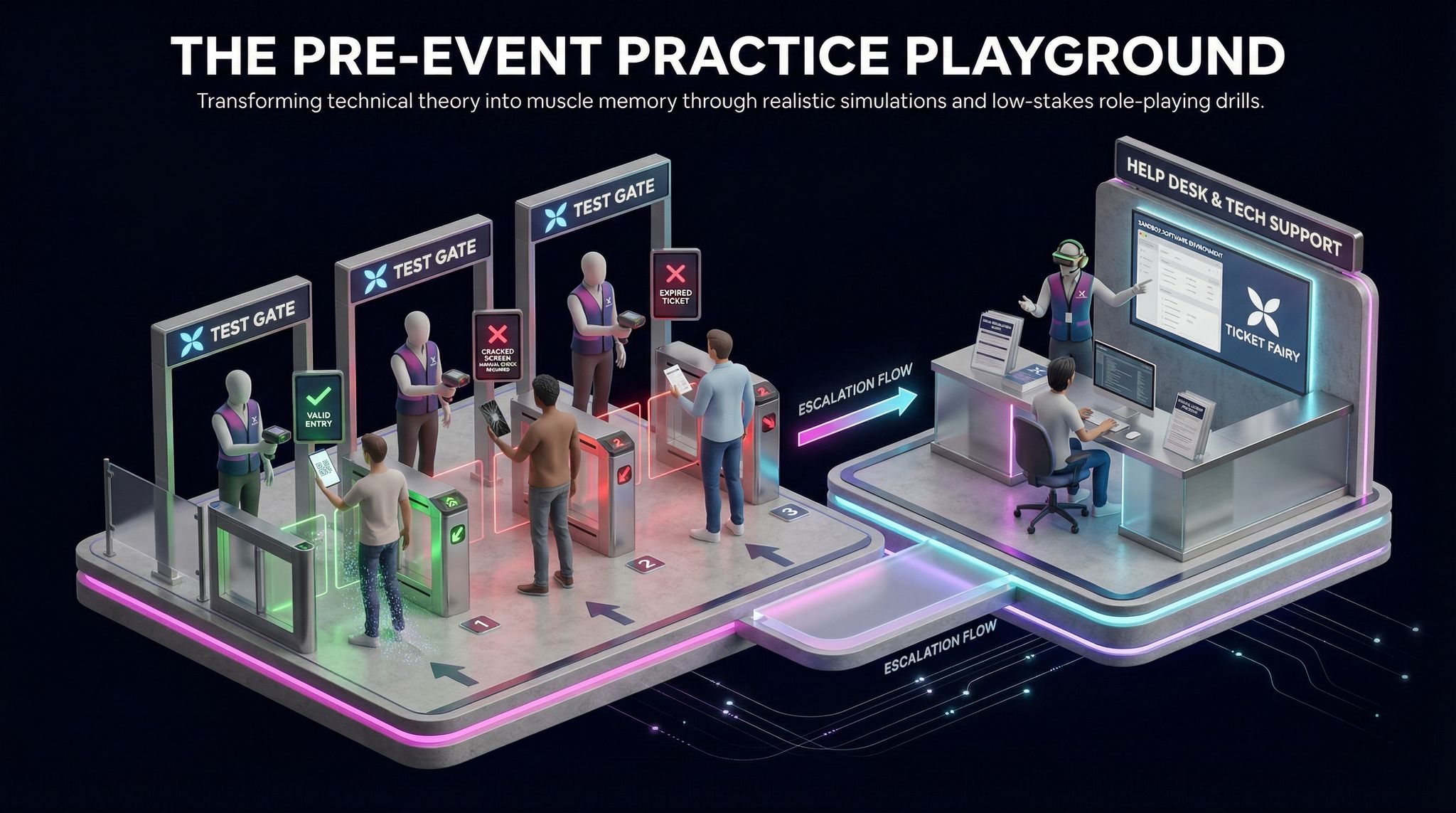 The Pre-Event Practice Playground