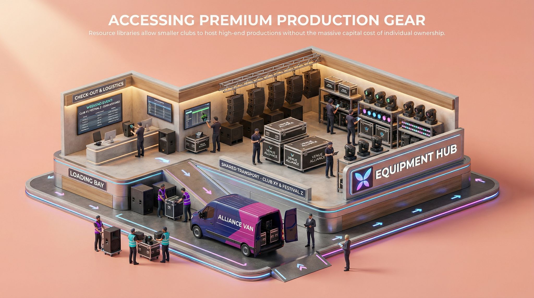 Accessing Premium Production Gear