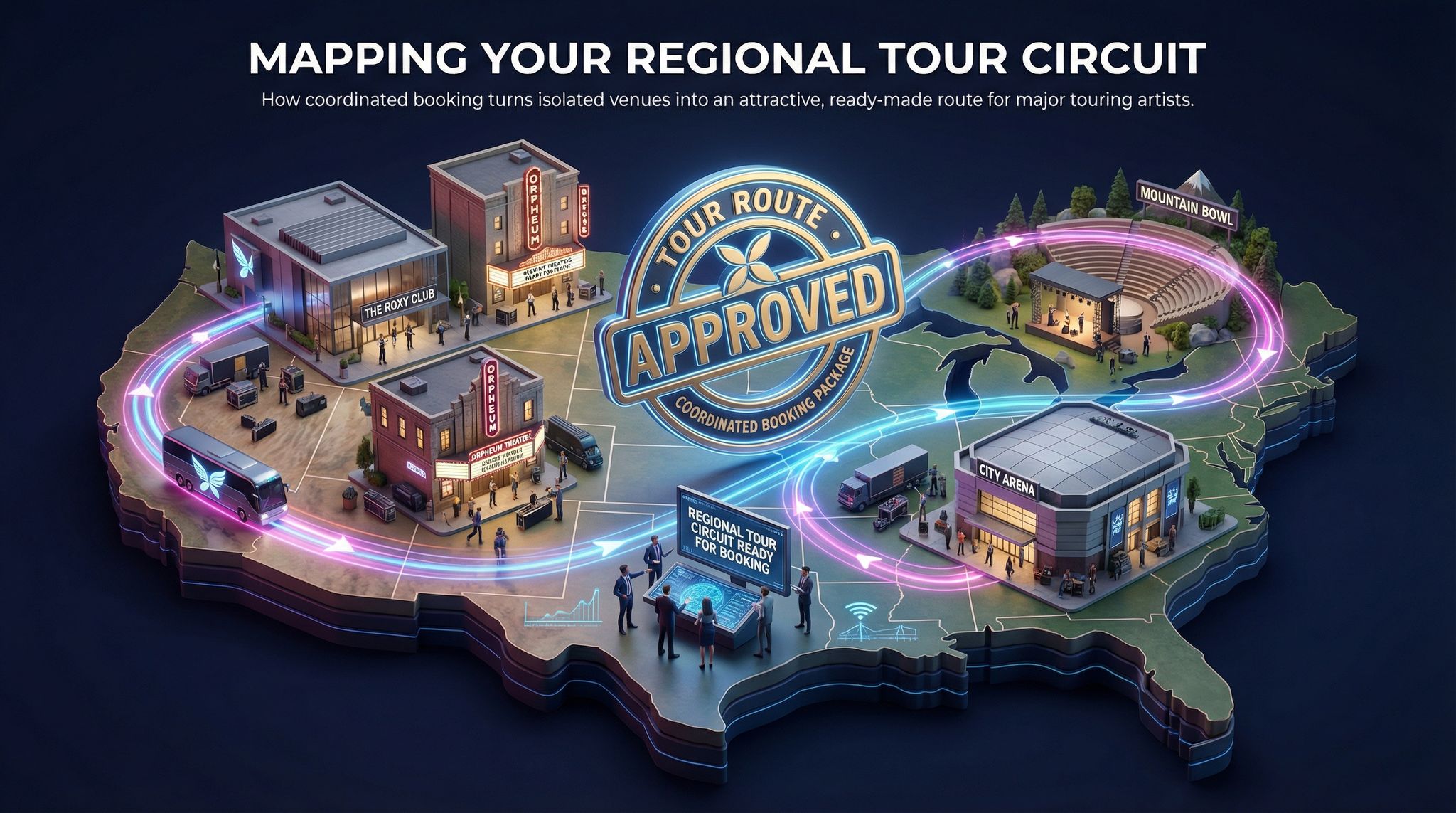 Mapping Your Regional Tour Circuit