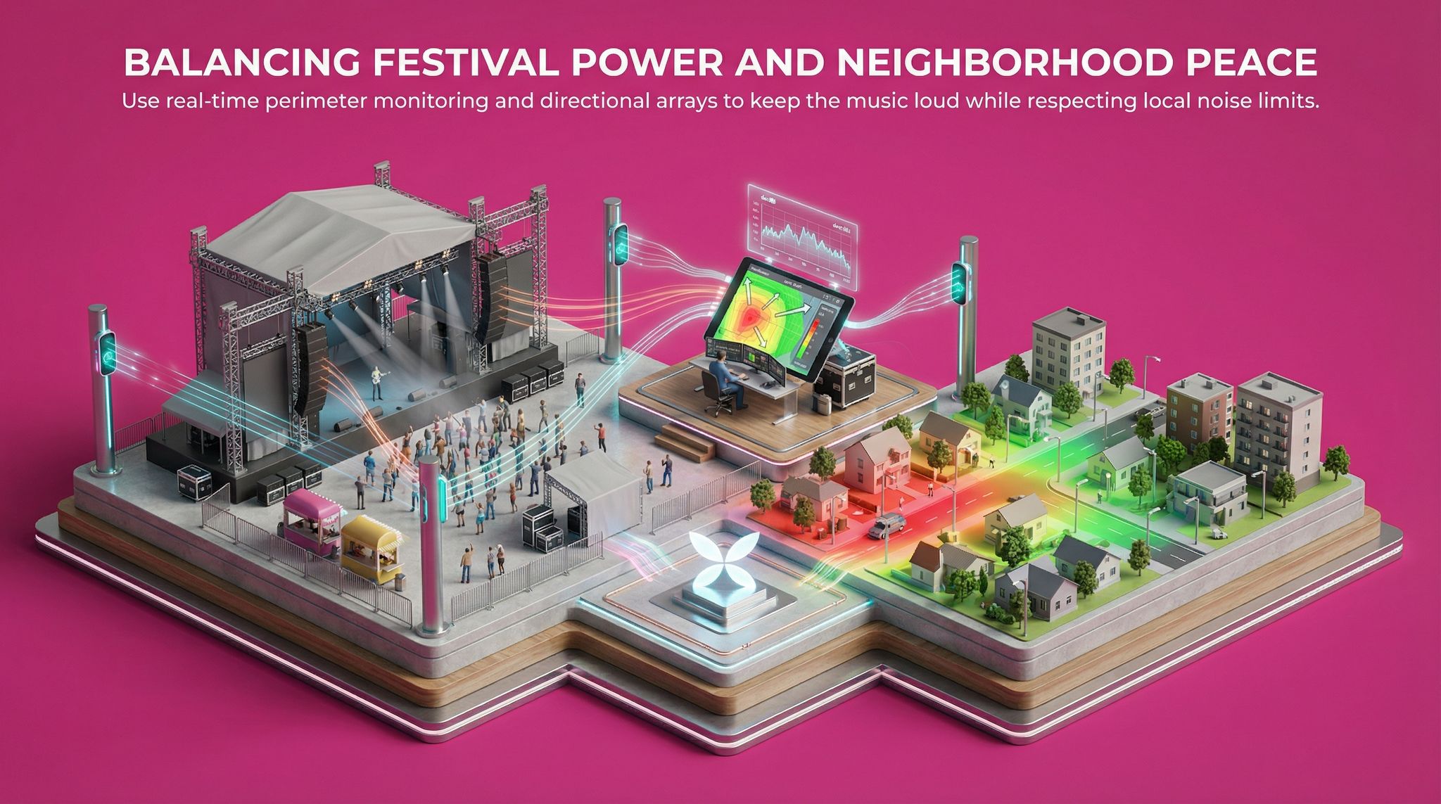 Balancing Festival Power and Neighborhood Peace