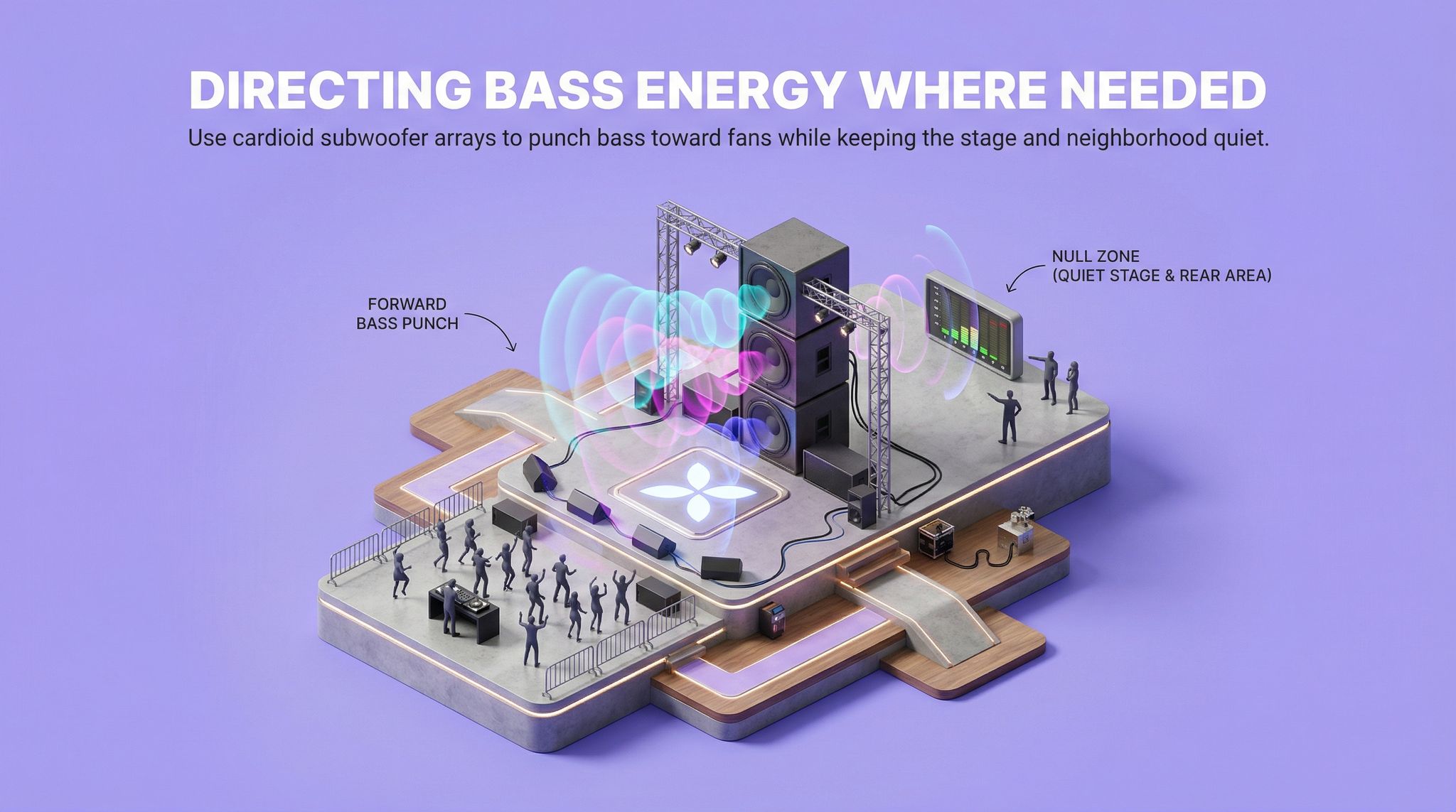 Directing Bass Energy Where Needed