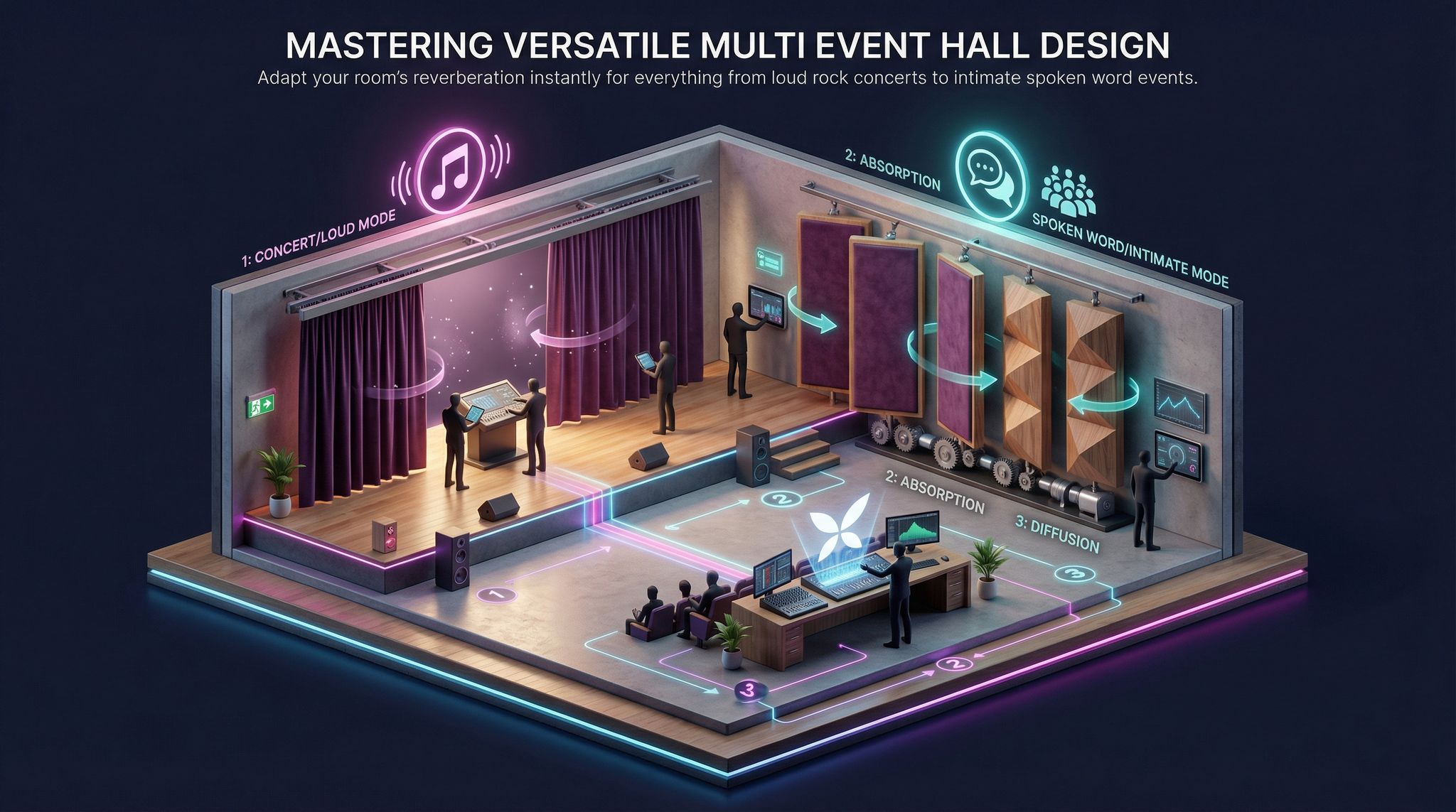 Mastering Versatile Multi Event Hall Design