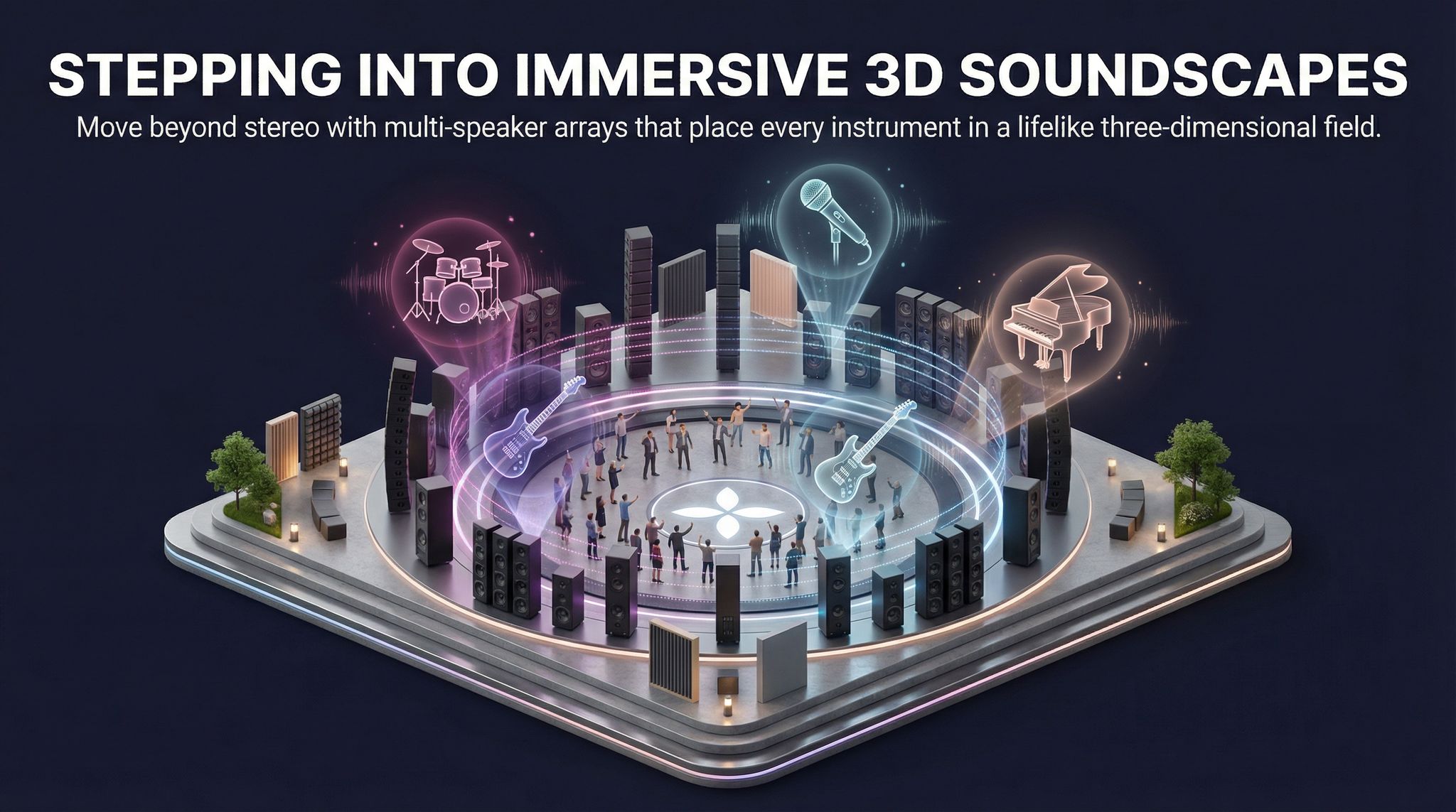Stepping Into Immersive 3D Soundscapes