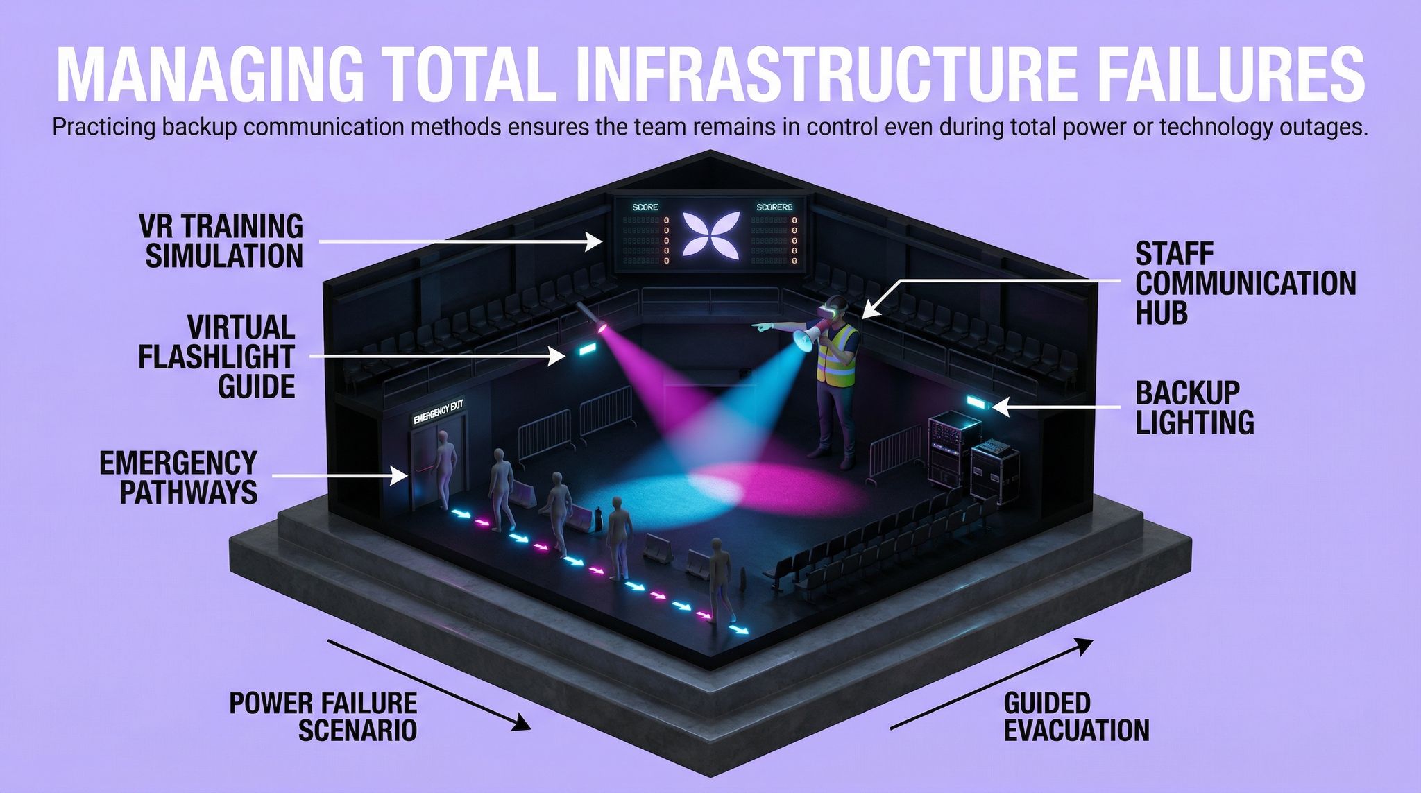 Managing Total Infrastructure Failures