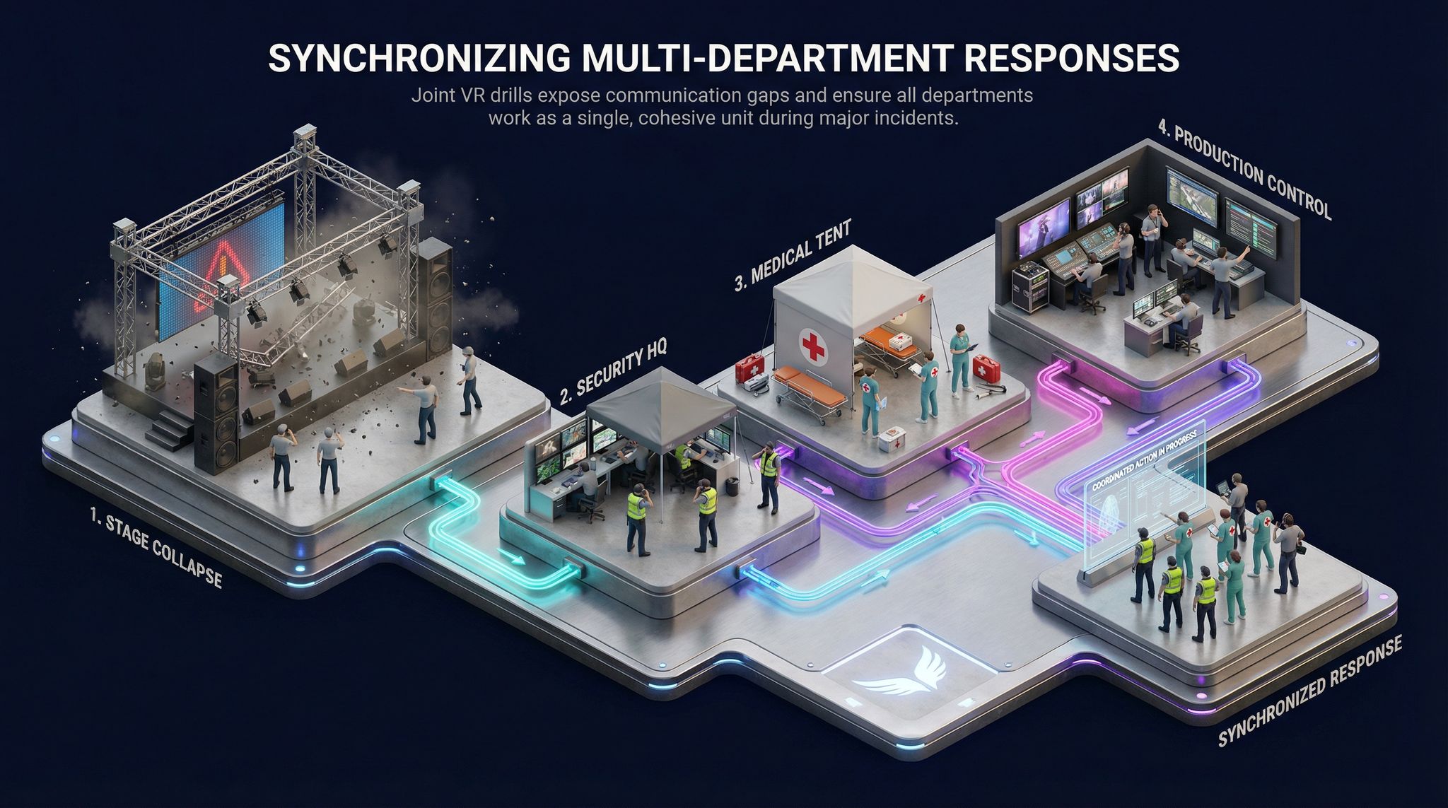 Synchronizing Multi-Department Responses