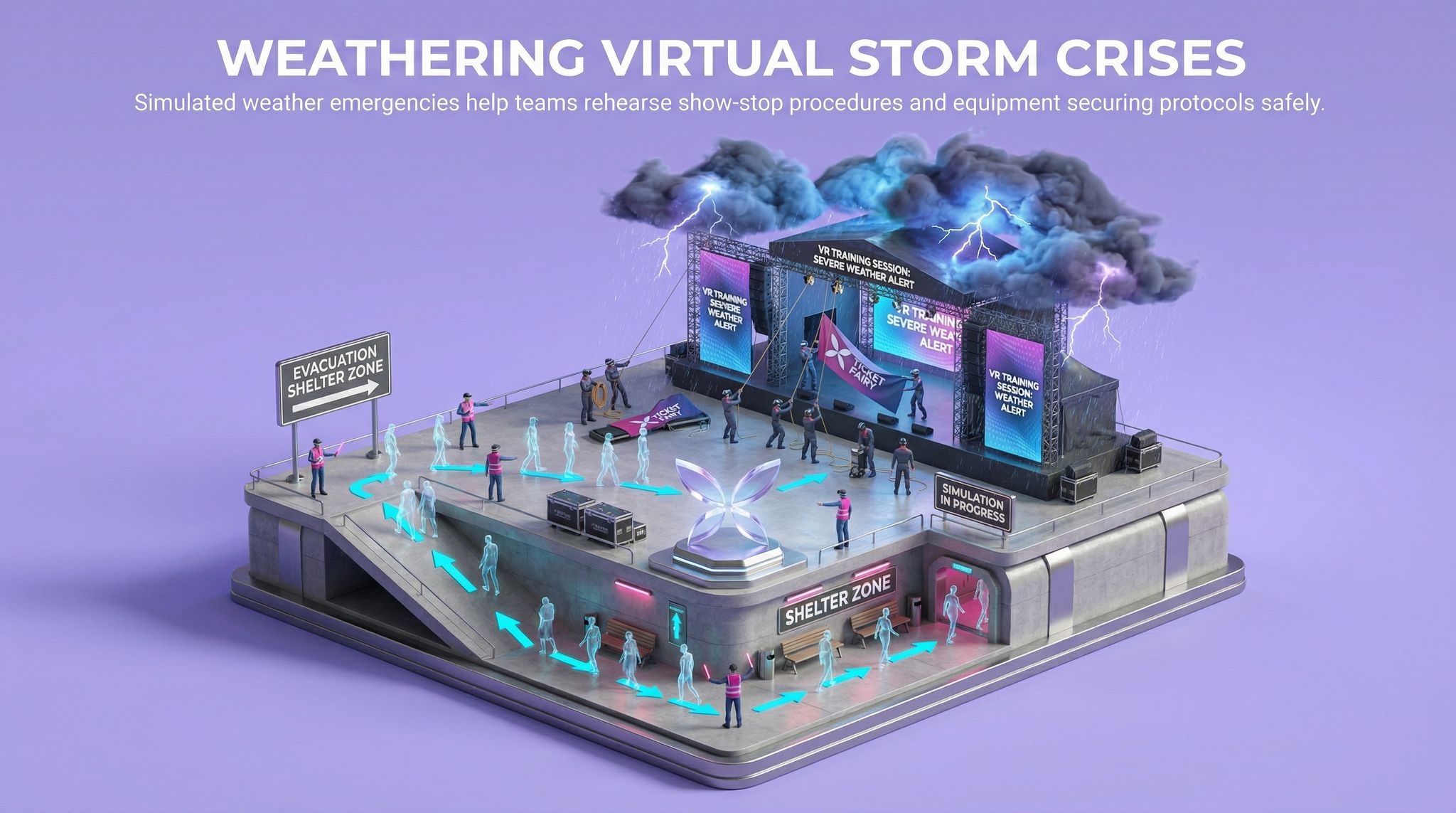 Weathering Virtual Storm Crises