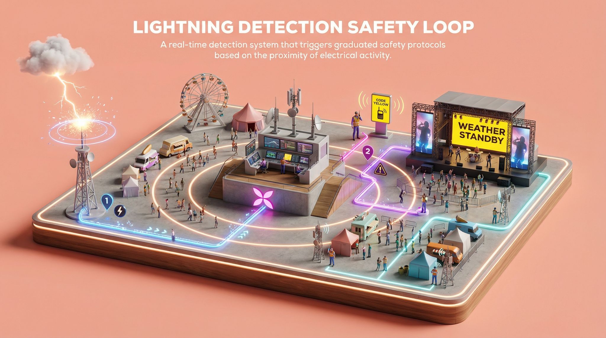 Lightning Detection Safety Loop