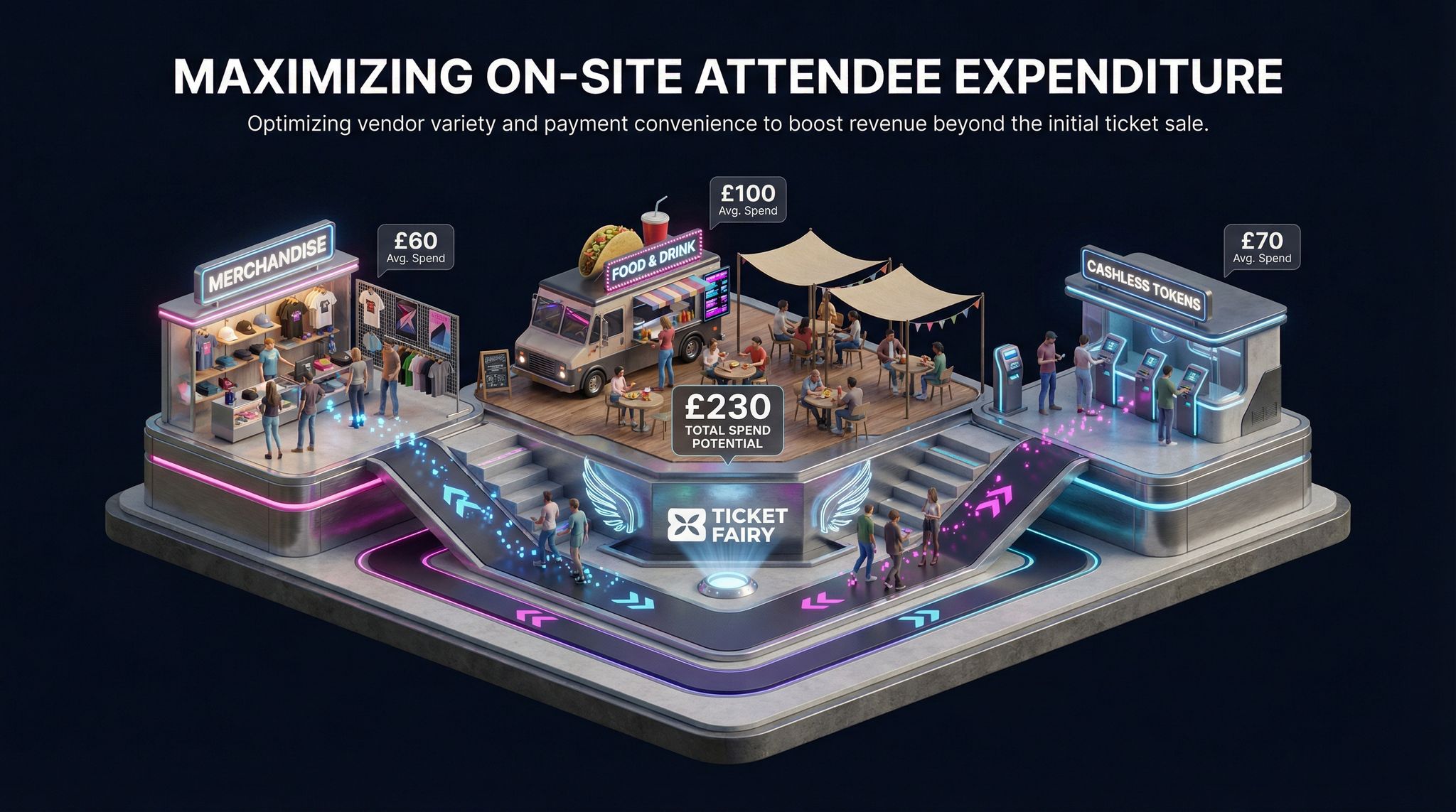 Maximizing On-Site Attendee Expenditure