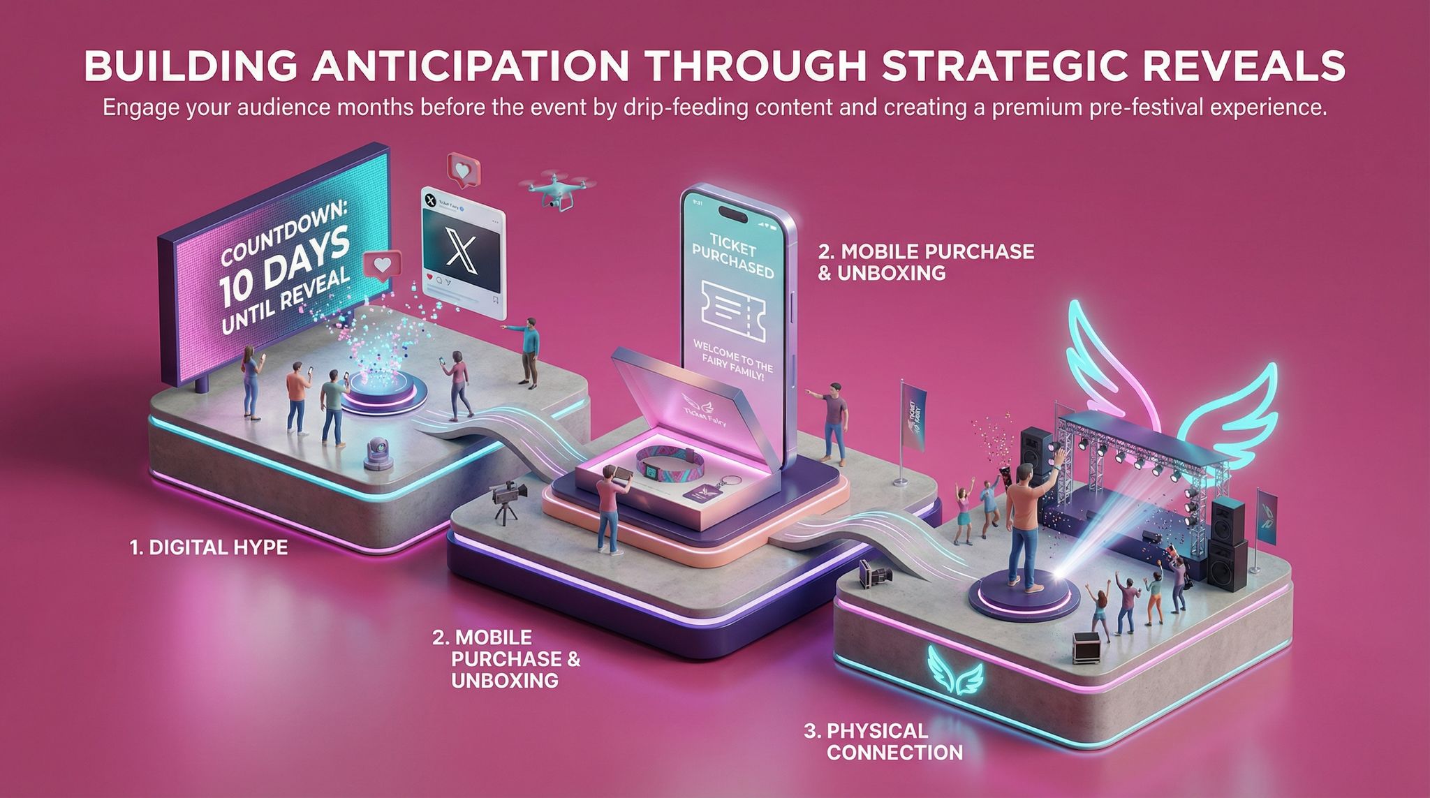 Building Anticipation Through Strategic Reveals