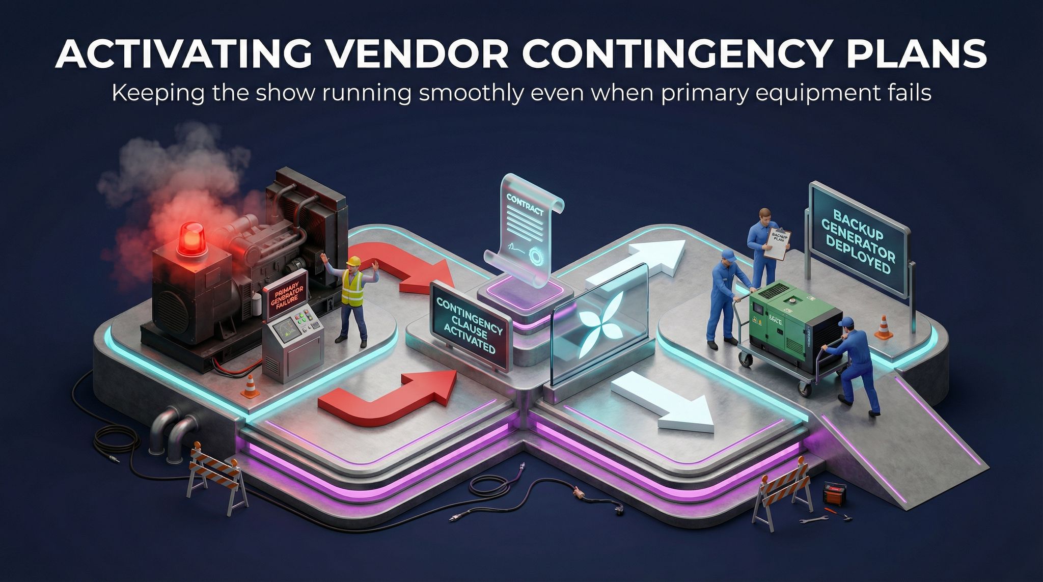 Activating Vendor Contingency Plans